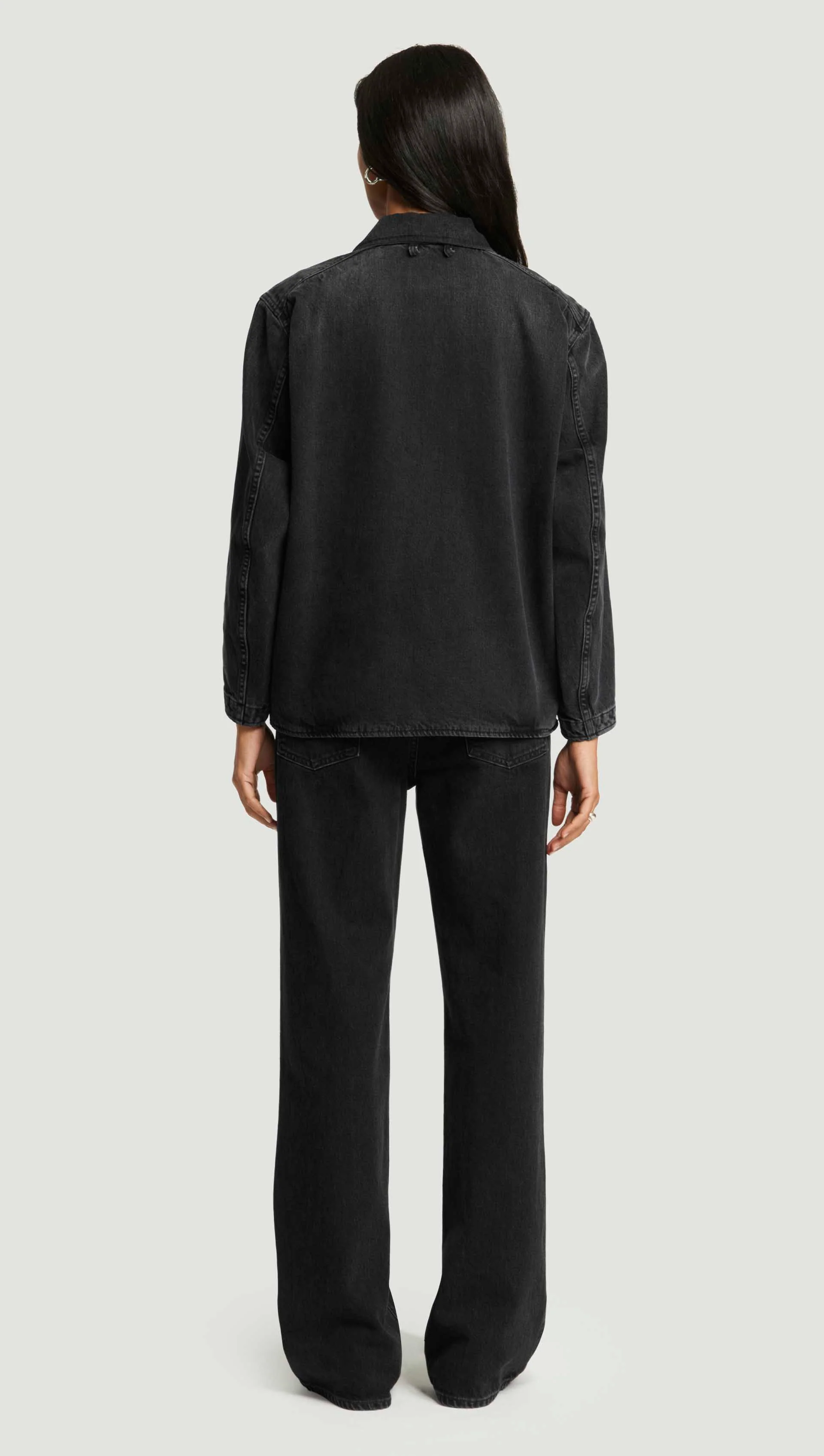 Abra Work Jacket in Regenerative Cotton | Metropolis - Image 6