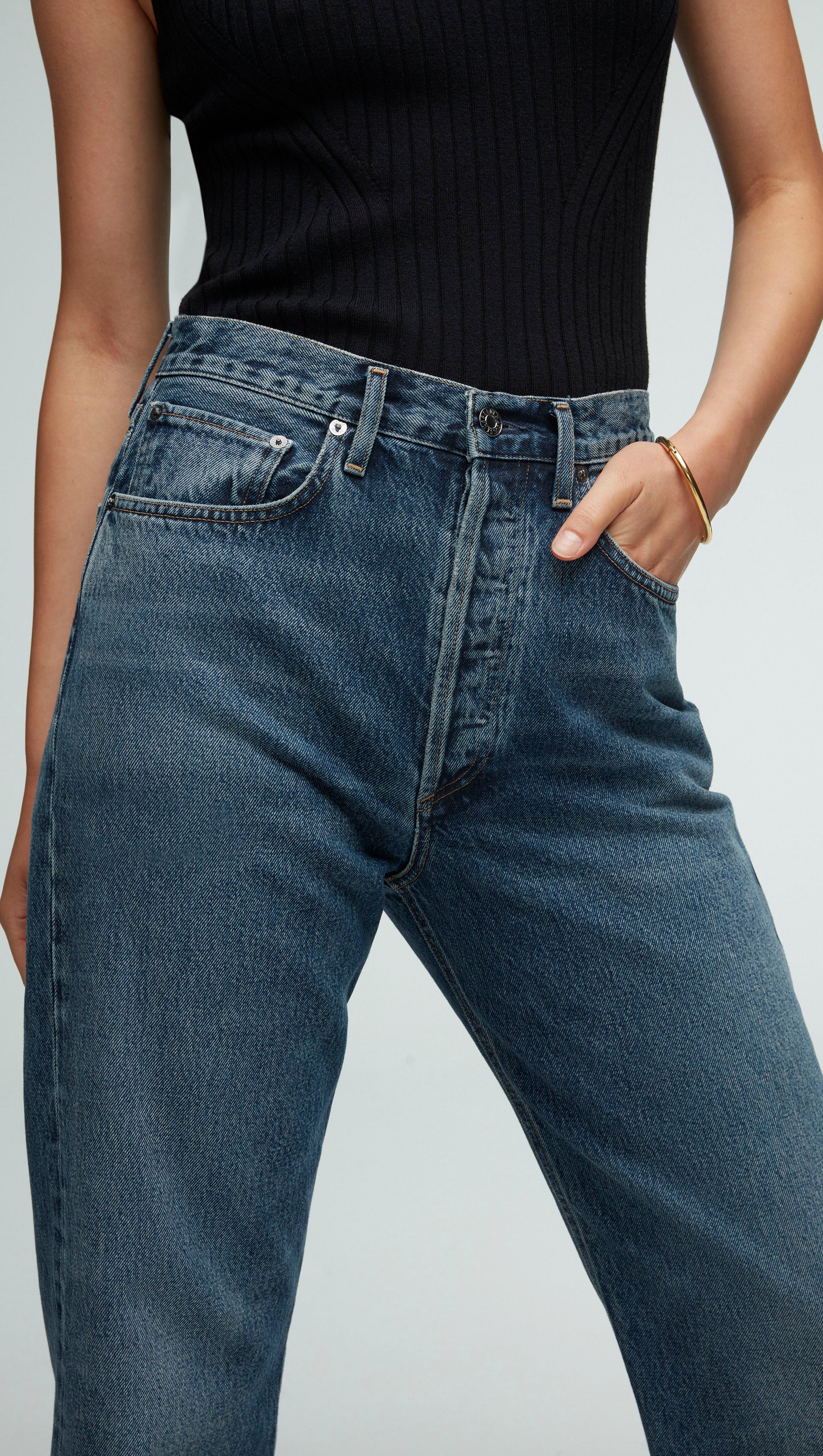 AGOLDE x 90s Mid Rise Loose Fit | Portrait - Image 3
