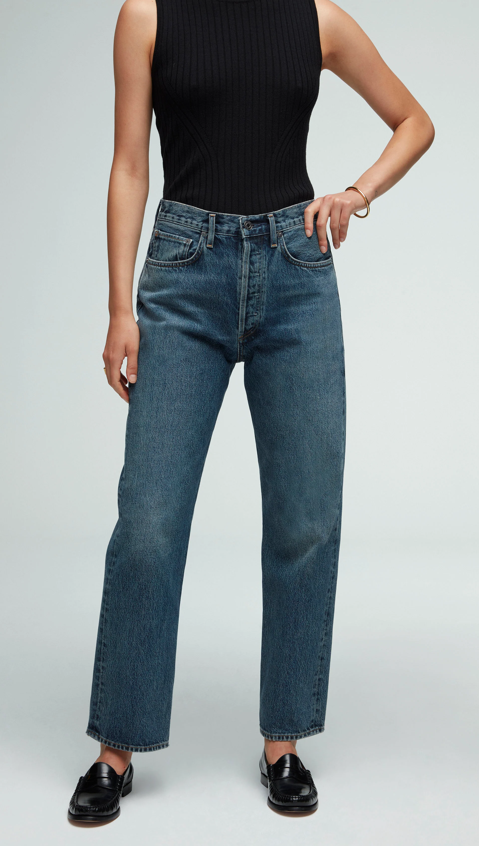 AGOLDE x 90s Mid Rise Loose Fit | Portrait - Image 6