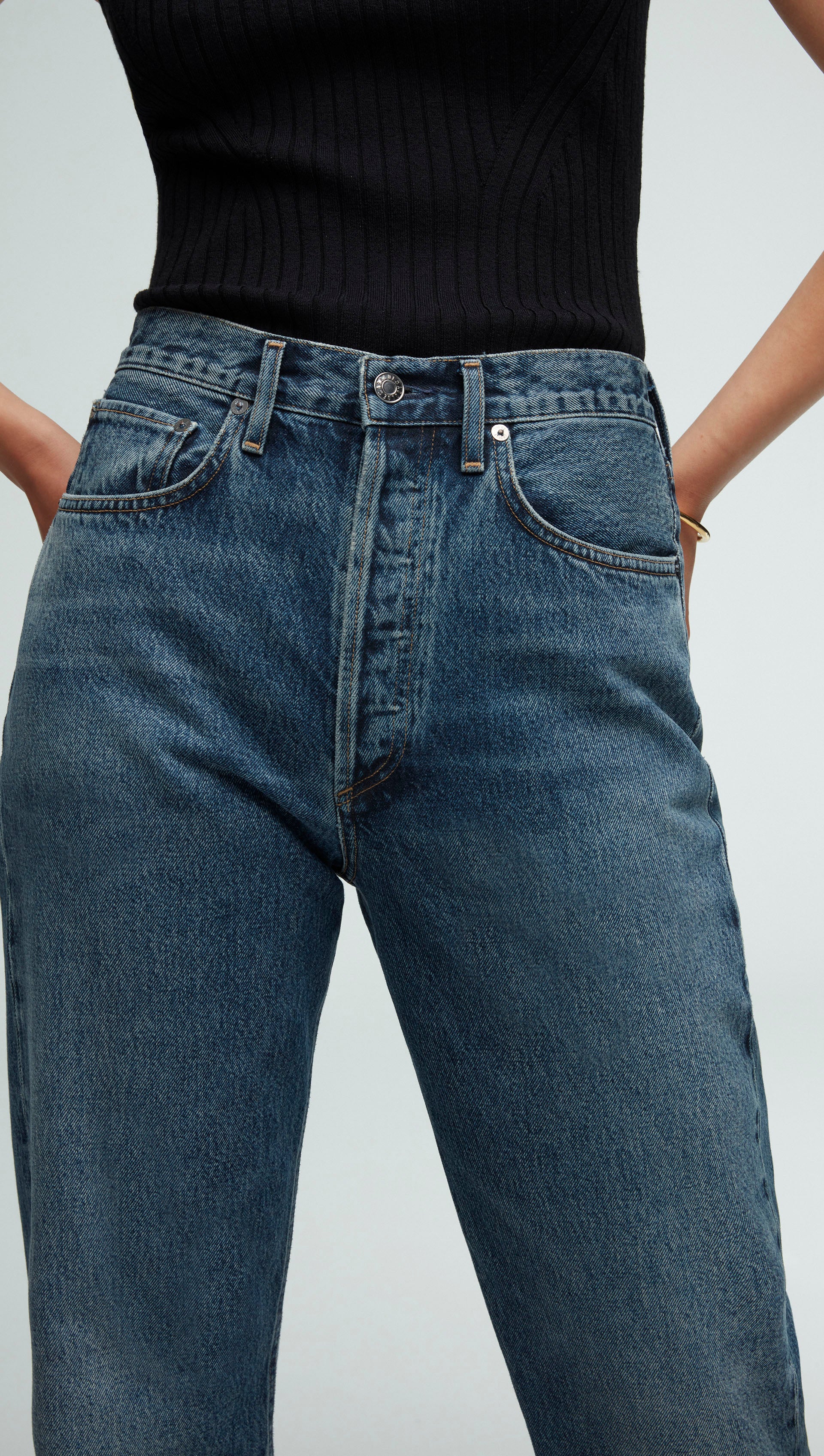 AGOLDE x 90s Mid Rise Loose Fit | Portrait - Image 7