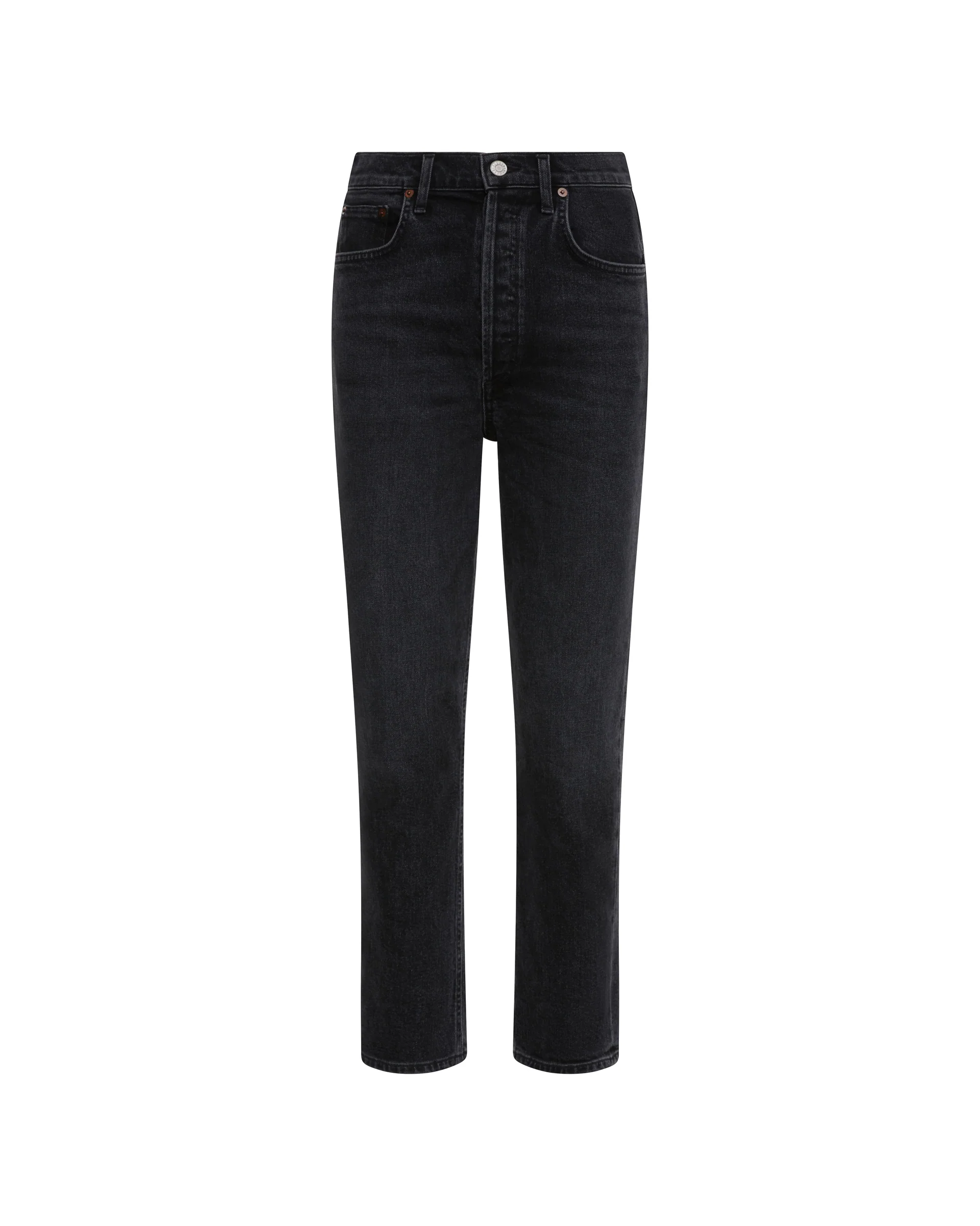AGOLDE x Riley High Rise Straight Crop | Calculate - Image 11