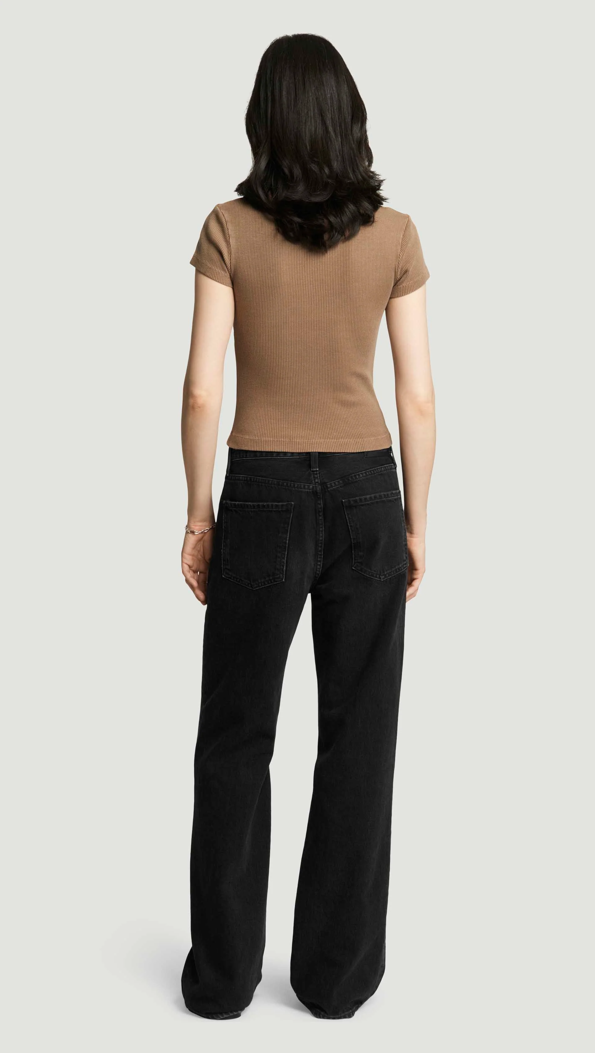 Annina Straight Leg in Regenerative Cotton | Raine - Image 3