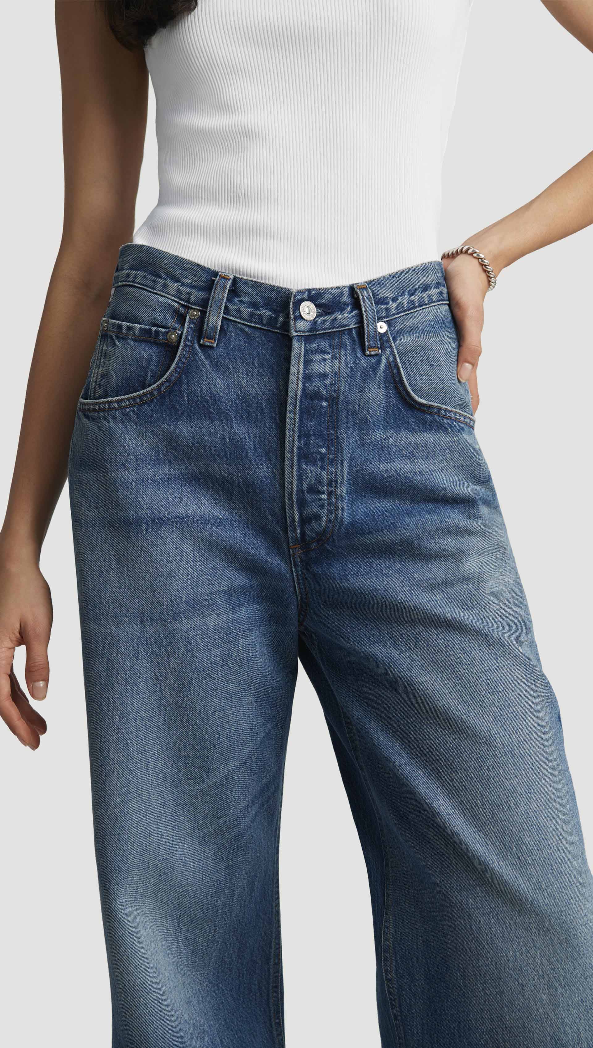Ayla Baggy in Regenerative Cotton | Clean Indigo - Image 6