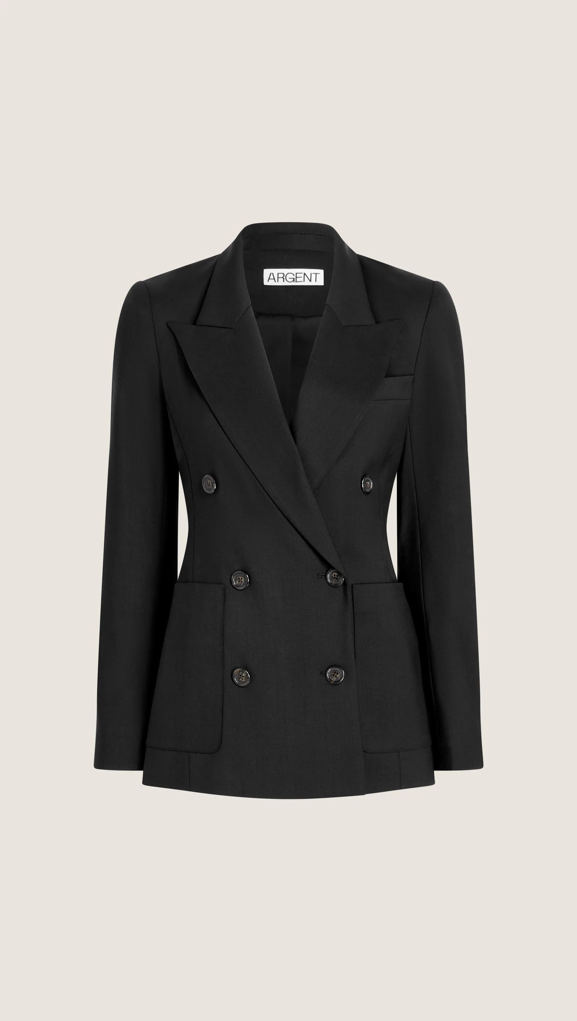 Chelsea Blazer in Seasonless Wool | Black - Image 10