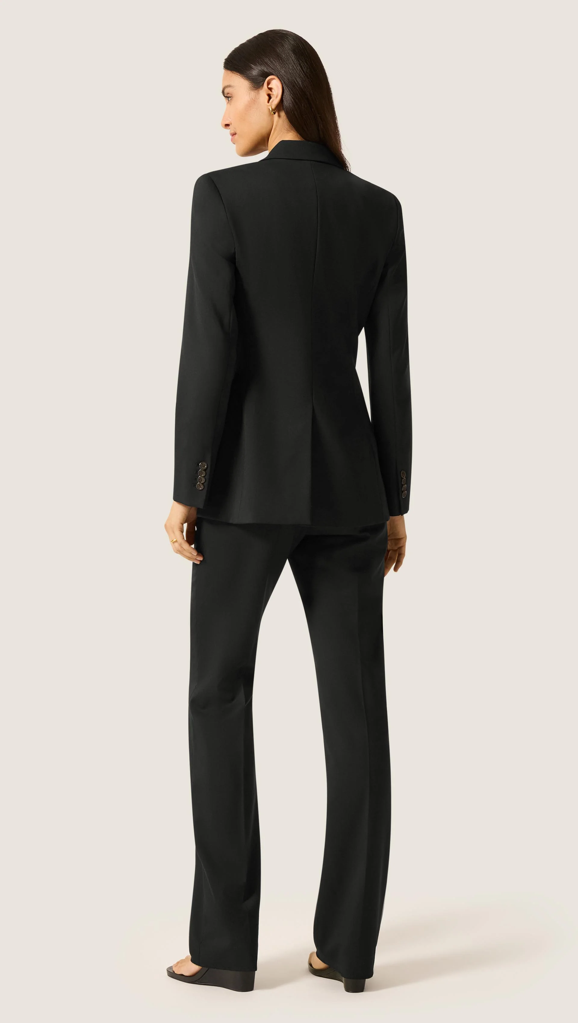 Chelsea Blazer in Seasonless Wool | Black - Image 6