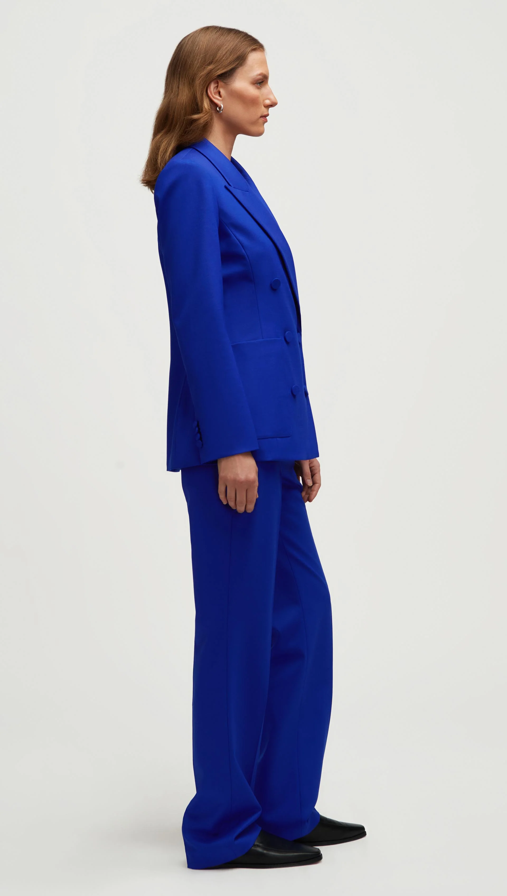 Chelsea Blazer in Seasonless Wool | Lapis - Image 5