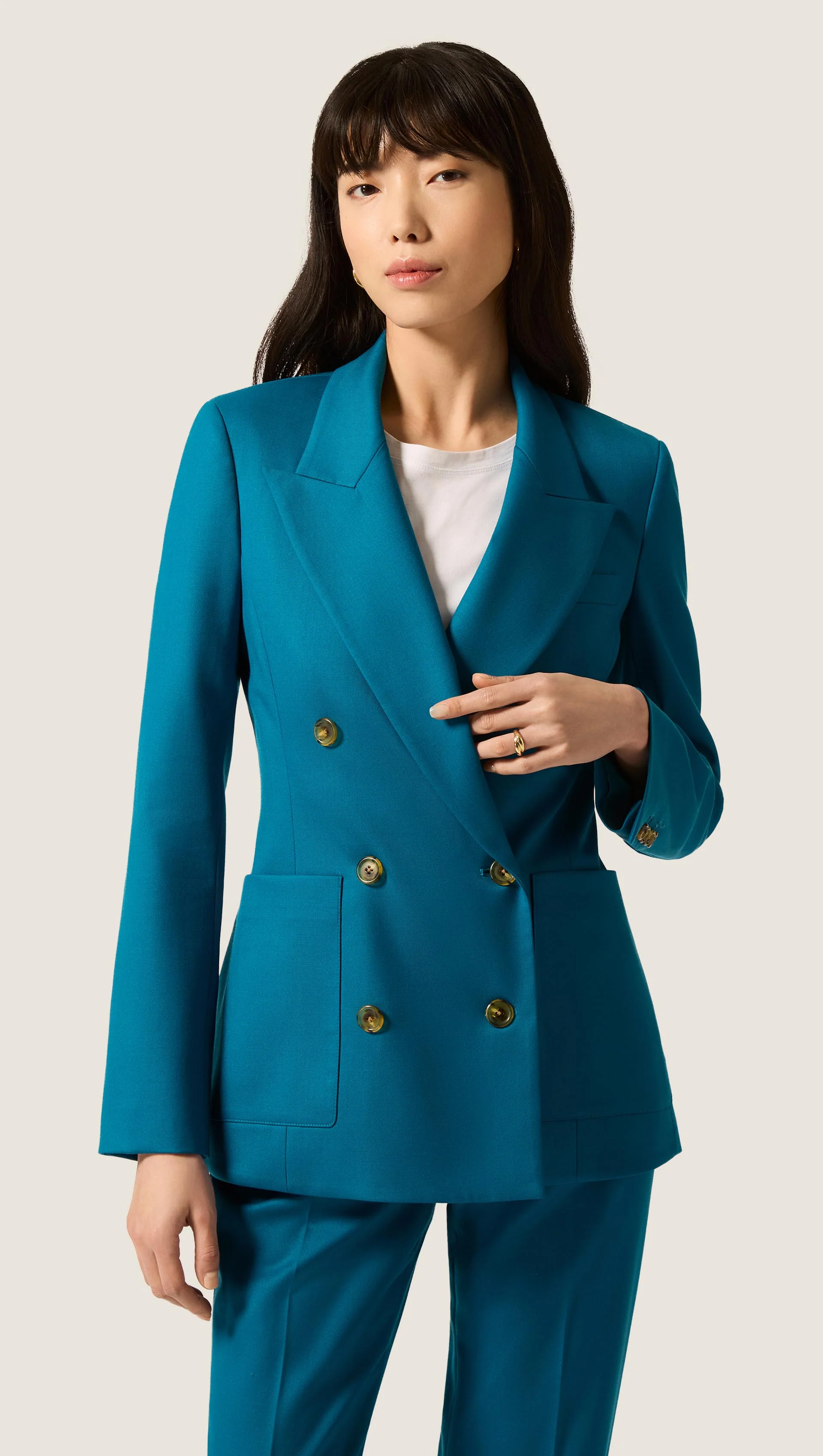 Chelsea Blazer in Seasonless Wool | Ocean