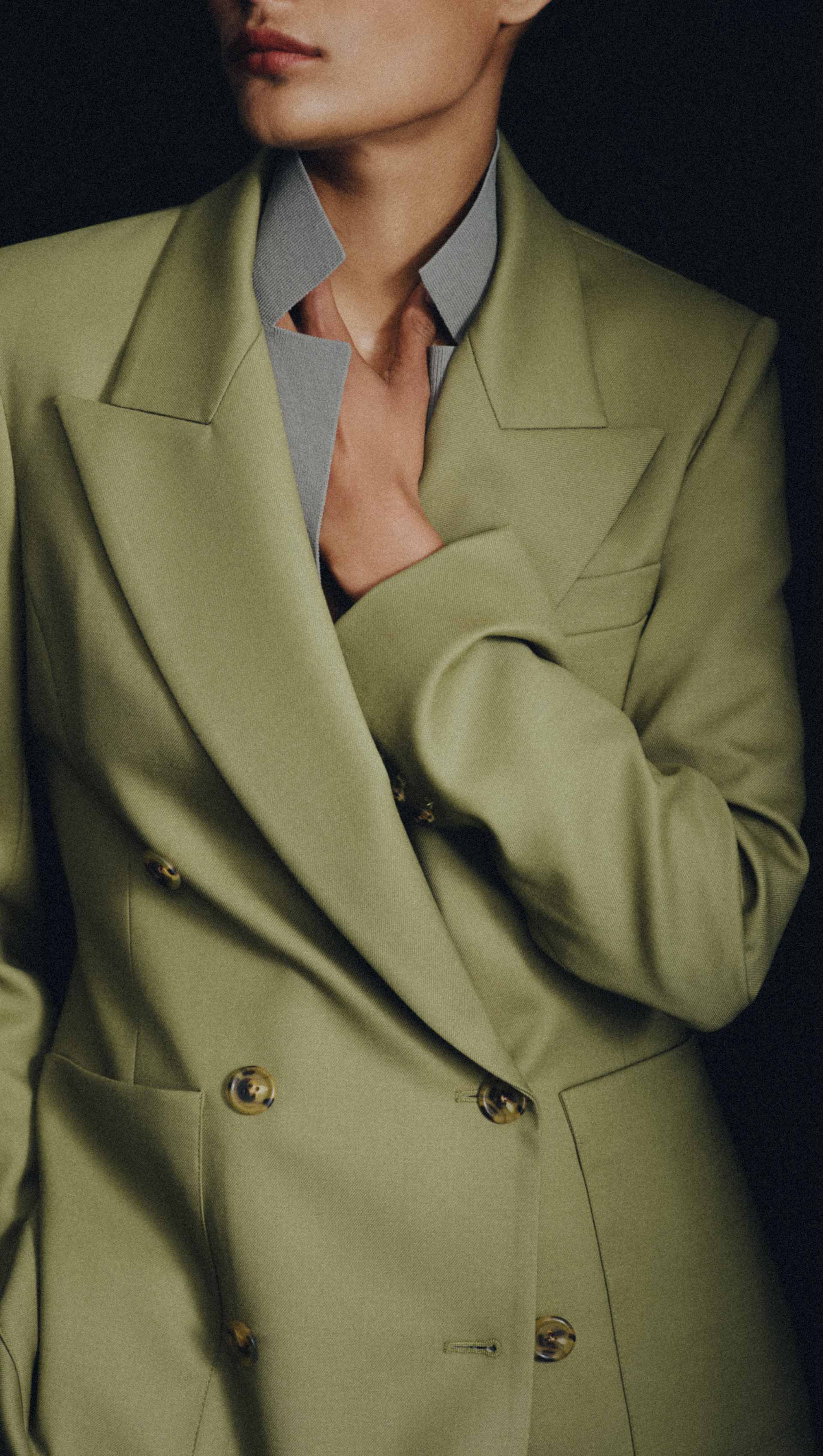 Chelsea Blazer in Seasonless Wool | Pickle - Image 10