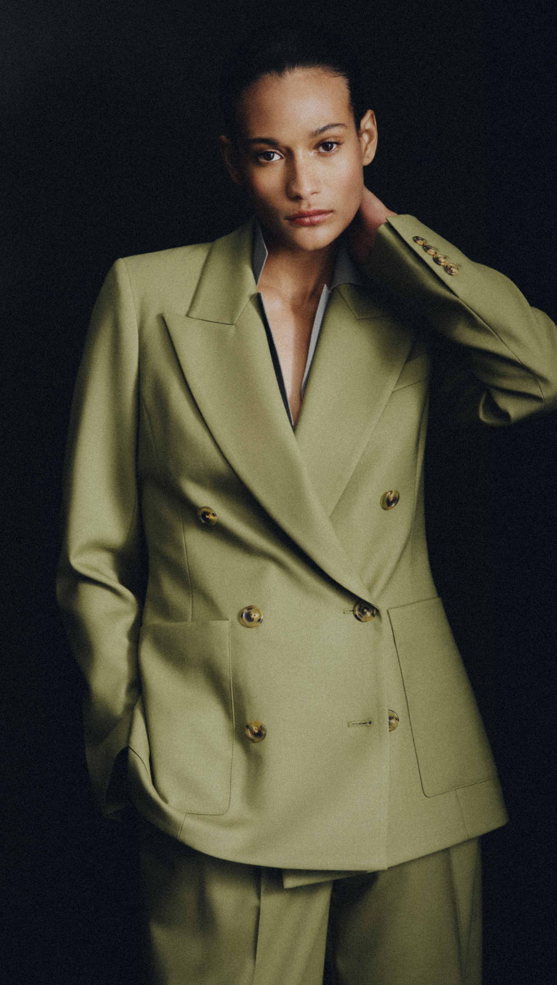 Chelsea Blazer in Seasonless Wool | Pickle - Image 12