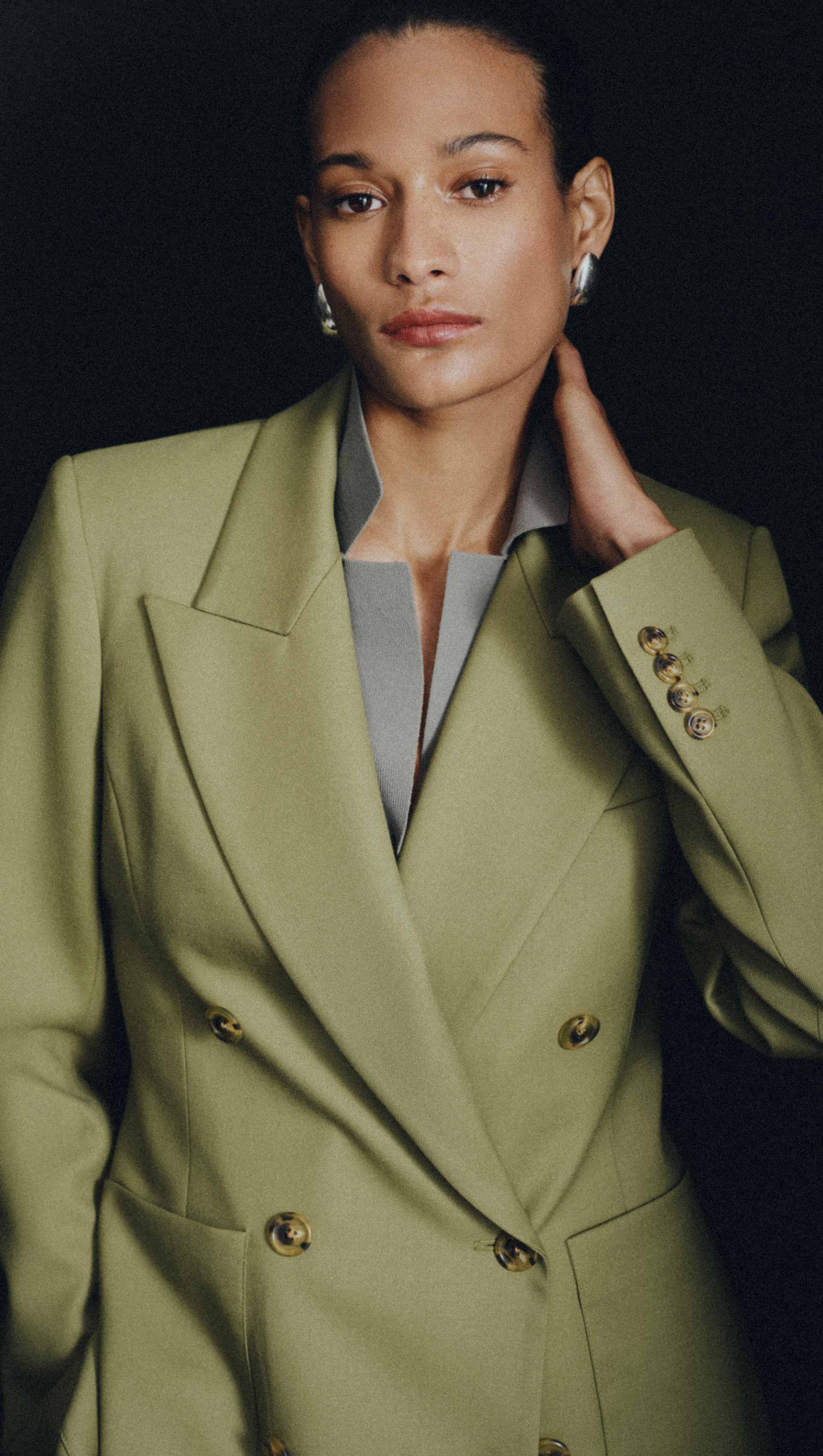 Chelsea Blazer in Seasonless Wool | Pickle - Image 13