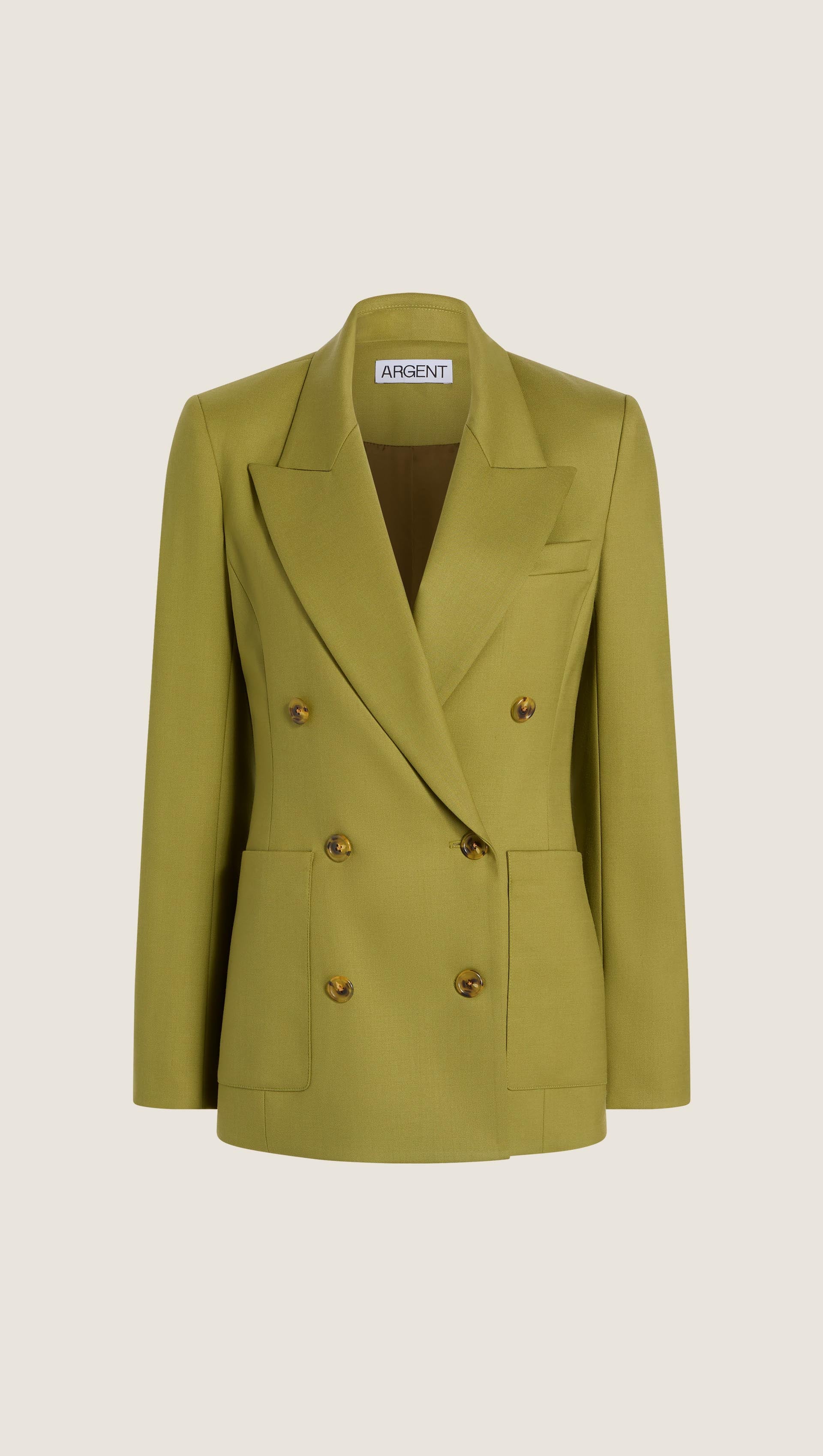 Chelsea Blazer in Seasonless Wool | Pickle - Image 14