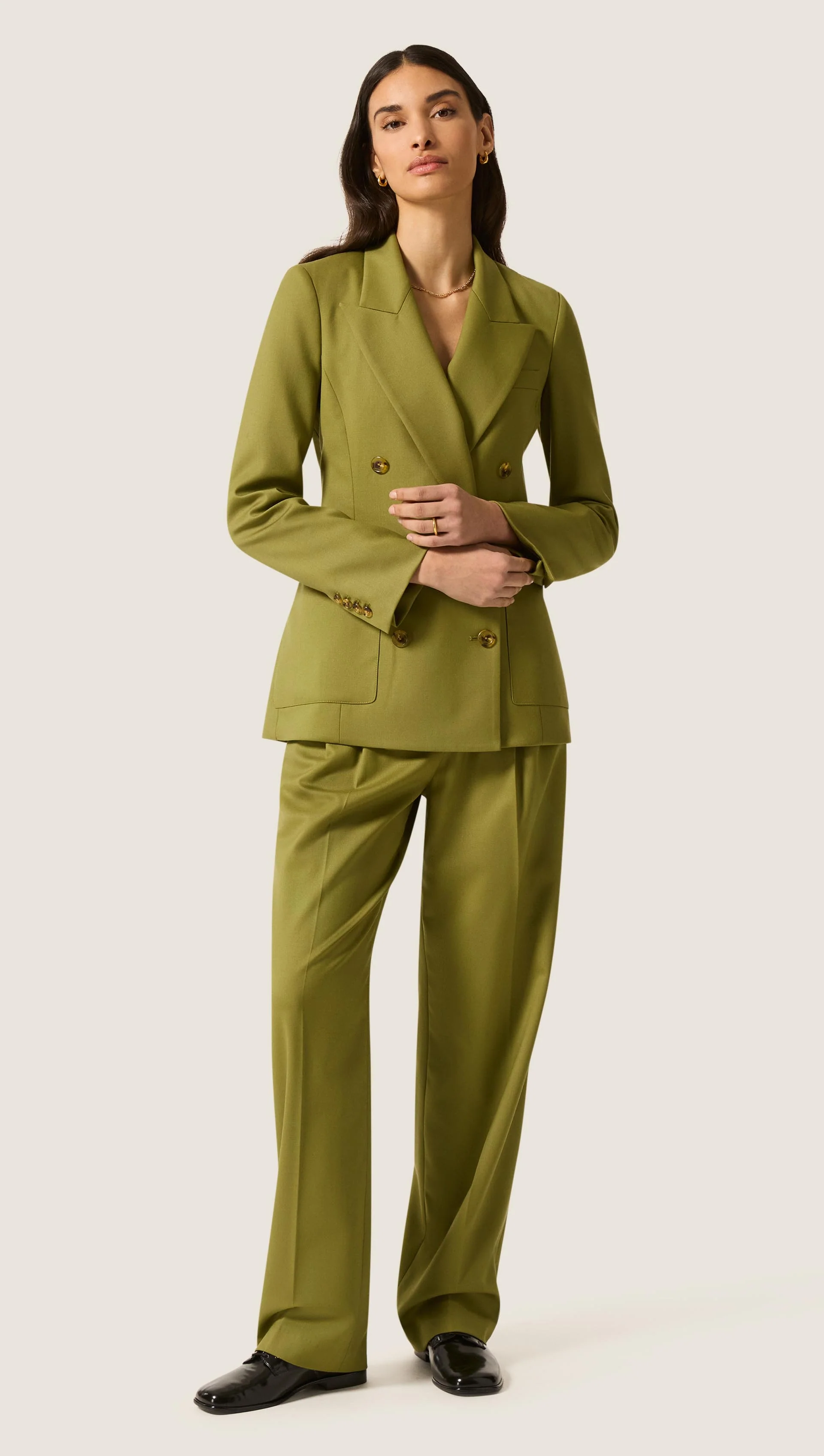 Chelsea Blazer in Seasonless Wool | Pickle - Image 3