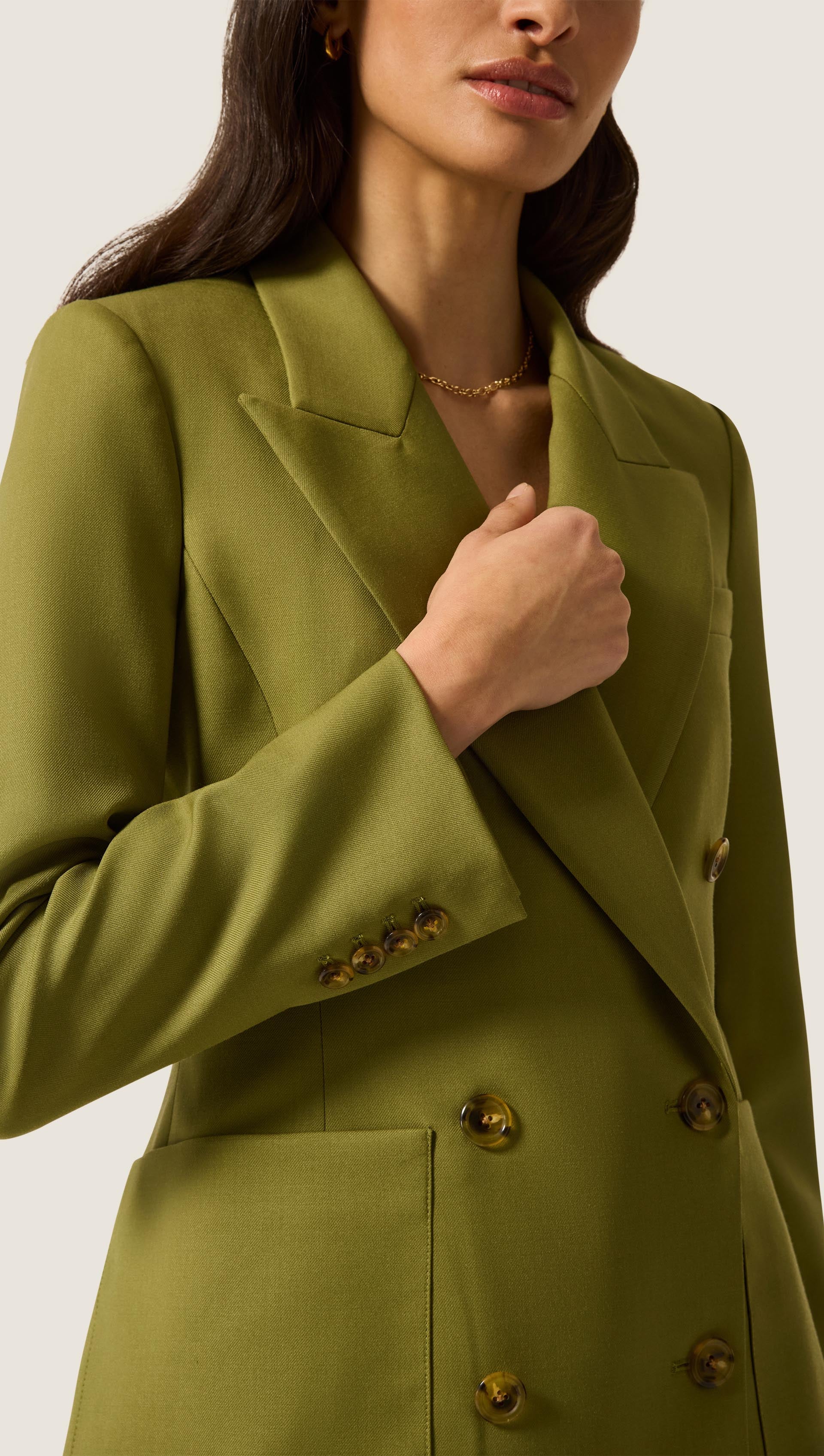 Chelsea Blazer in Seasonless Wool | Pickle - Image 4