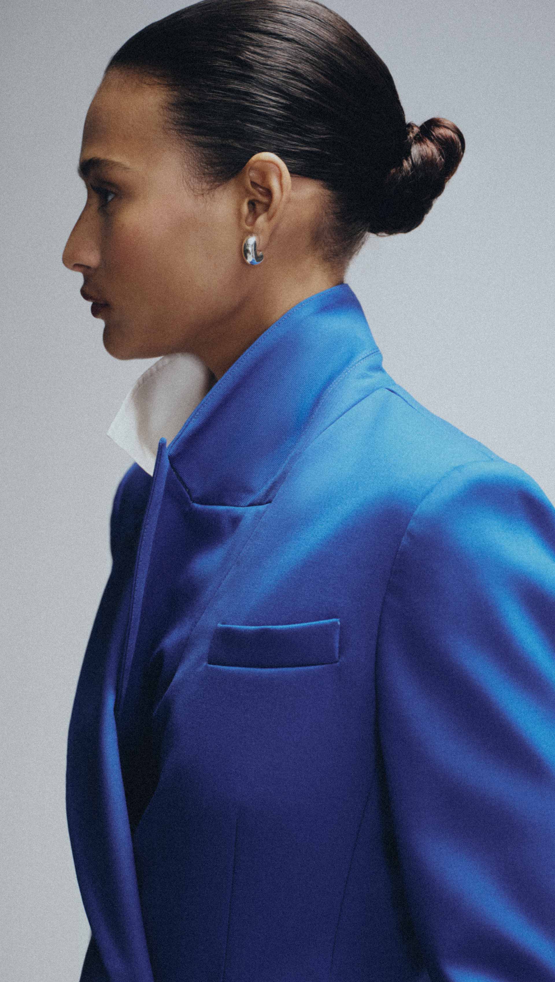 Cooper Blazer in Seasonless Wool | Azure - Image 11