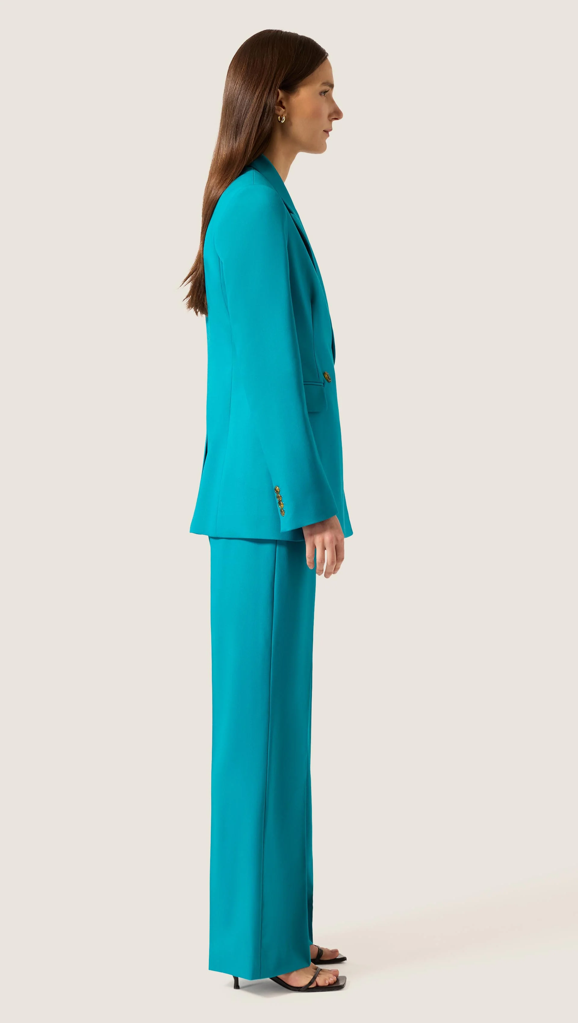 Cooper Blazer in Seasonless Wool | Mar - Image 4