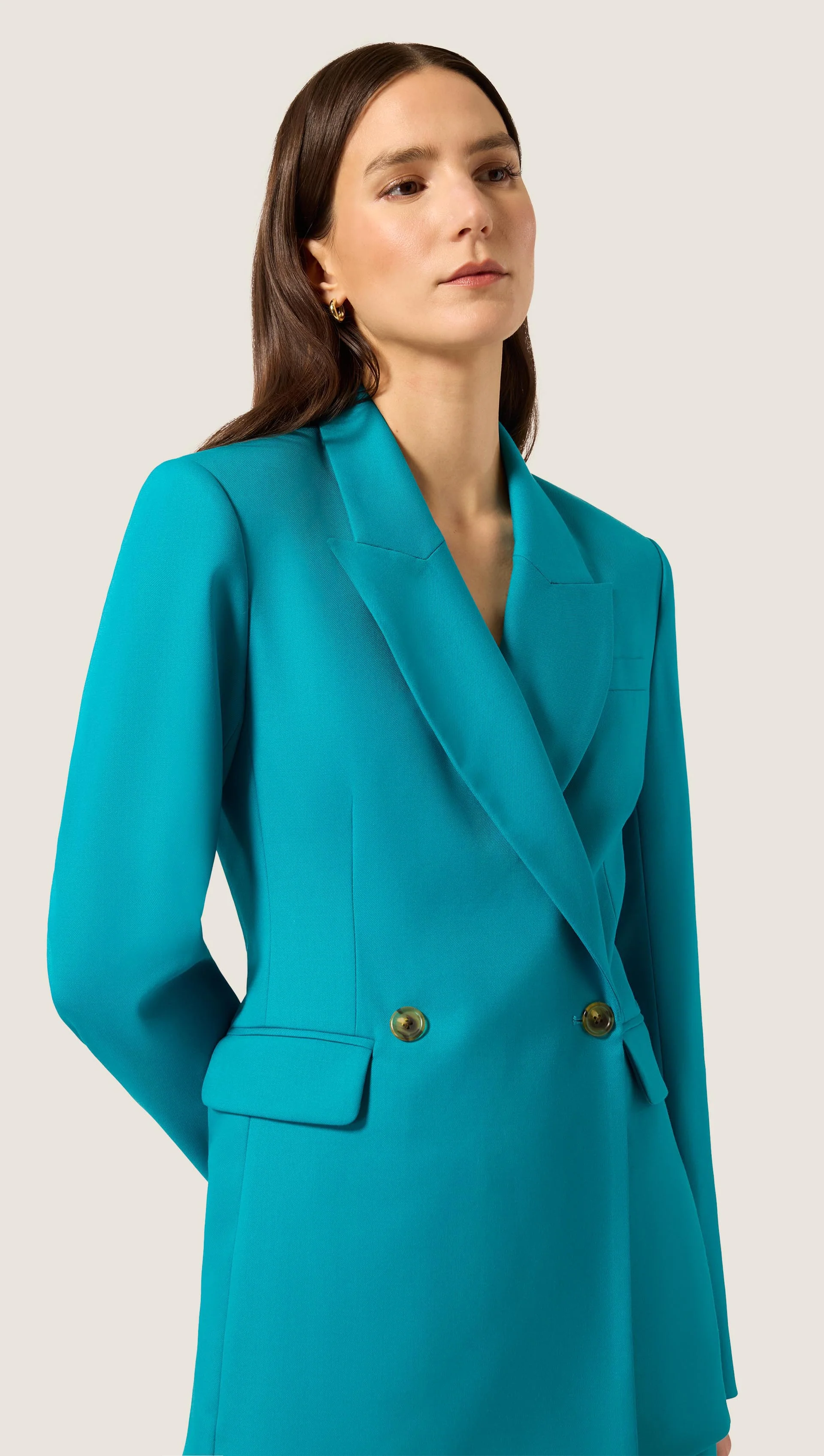 Cooper Blazer in Seasonless Wool | Mar - Image 6