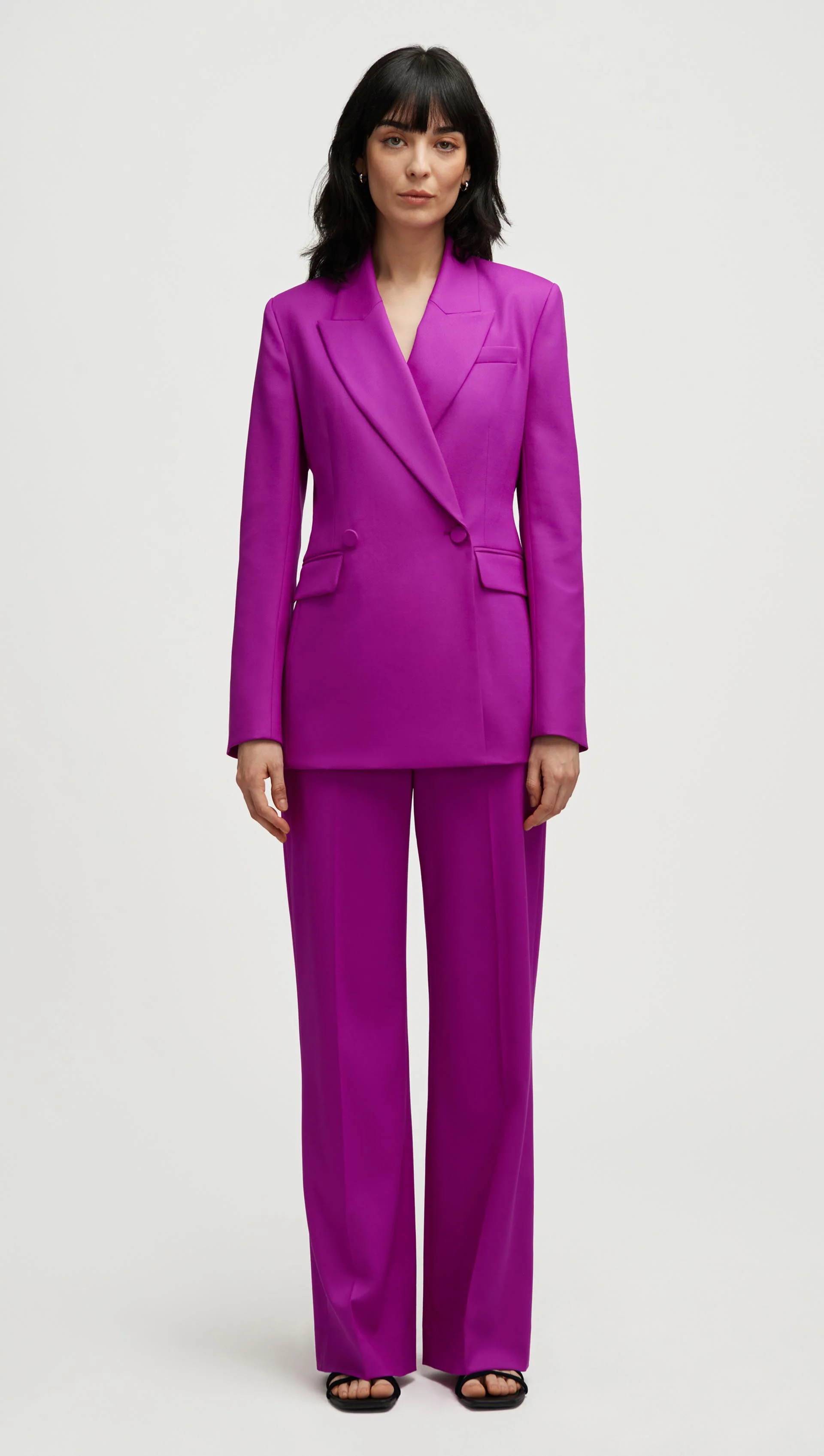 Cooper Blazer in Seasonless Wool | Orchid - Image 3