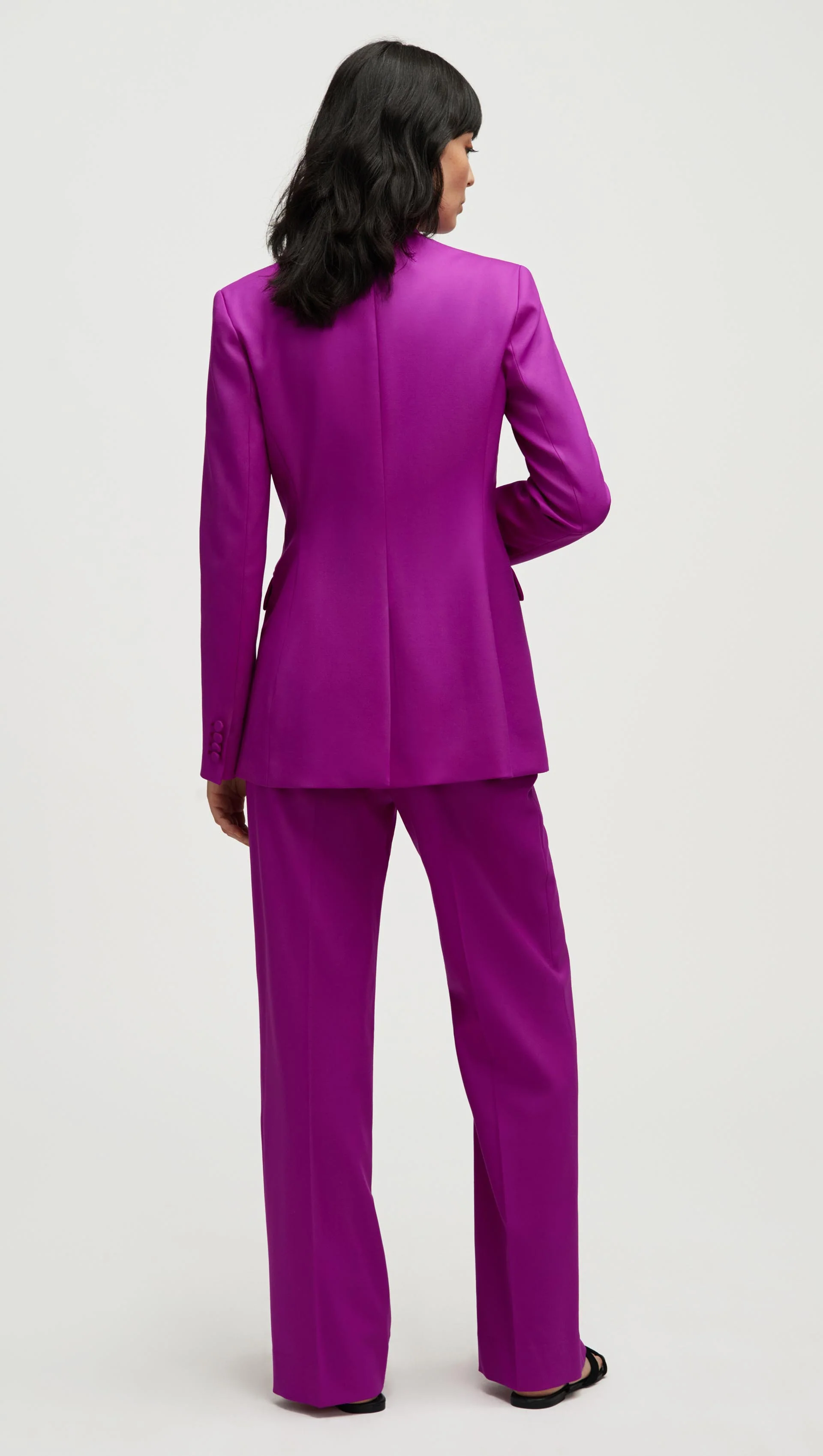 Cooper Blazer in Seasonless Wool | Orchid - Image 5