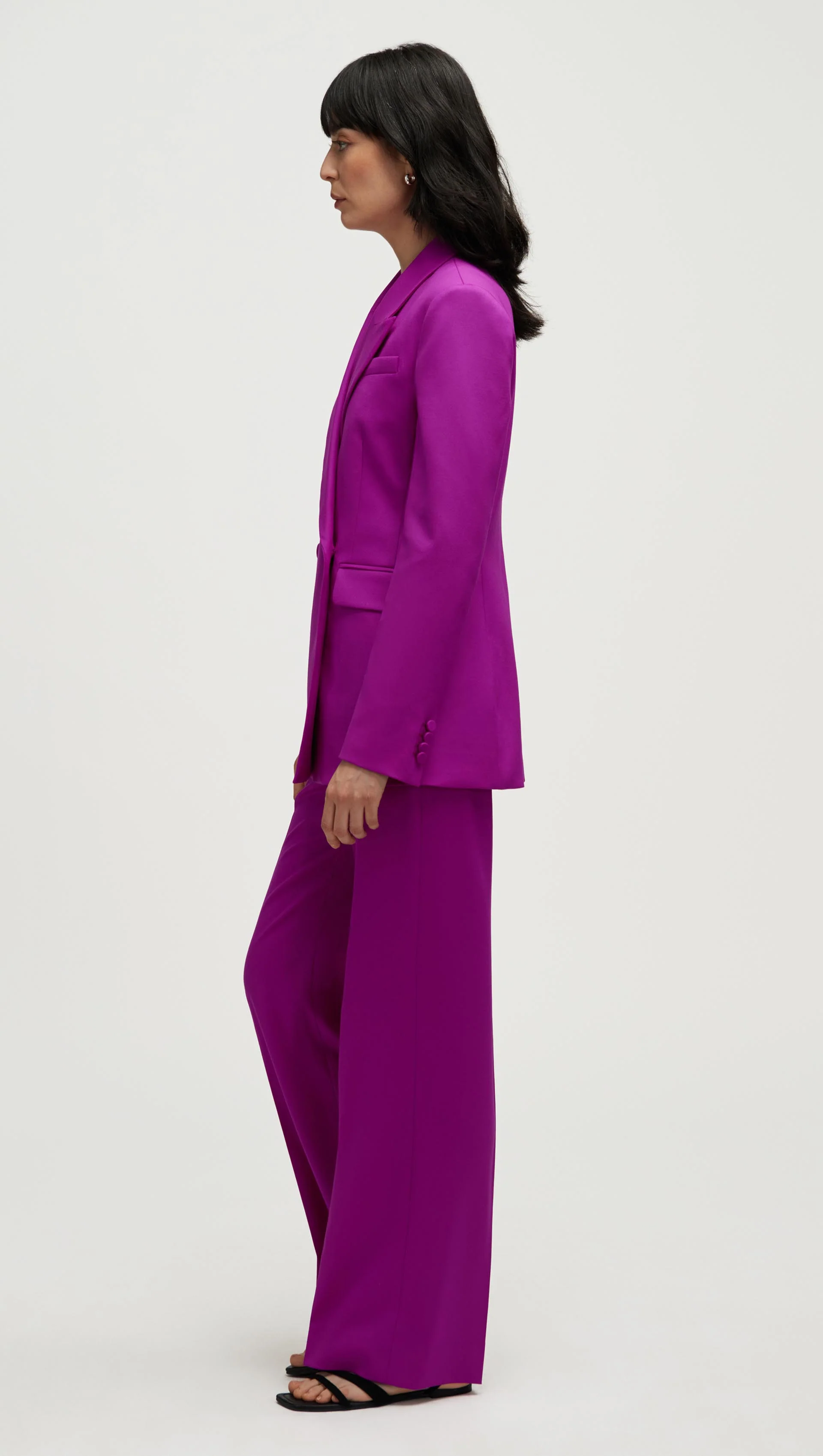 Cooper Blazer in Seasonless Wool | Orchid - Image 6