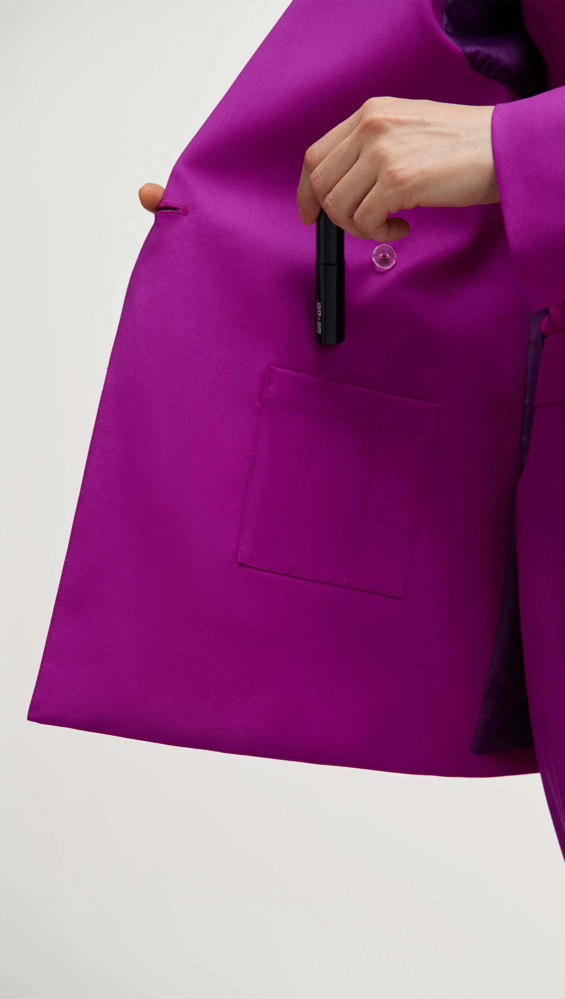 Cooper Blazer in Seasonless Wool | Orchid - Image 8