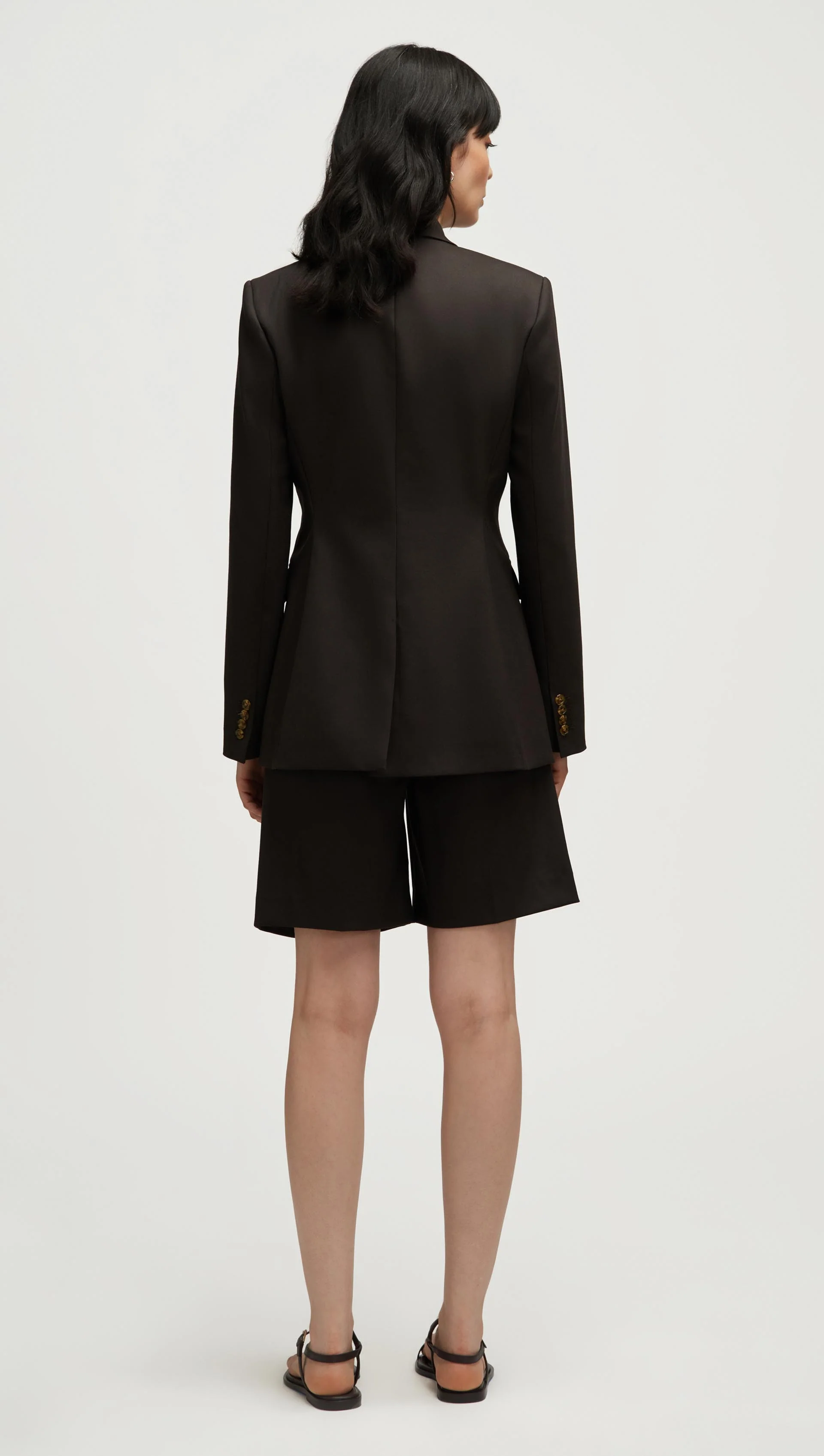 Cooper Blazer in Seasonless Wool | Smoke - Image 5
