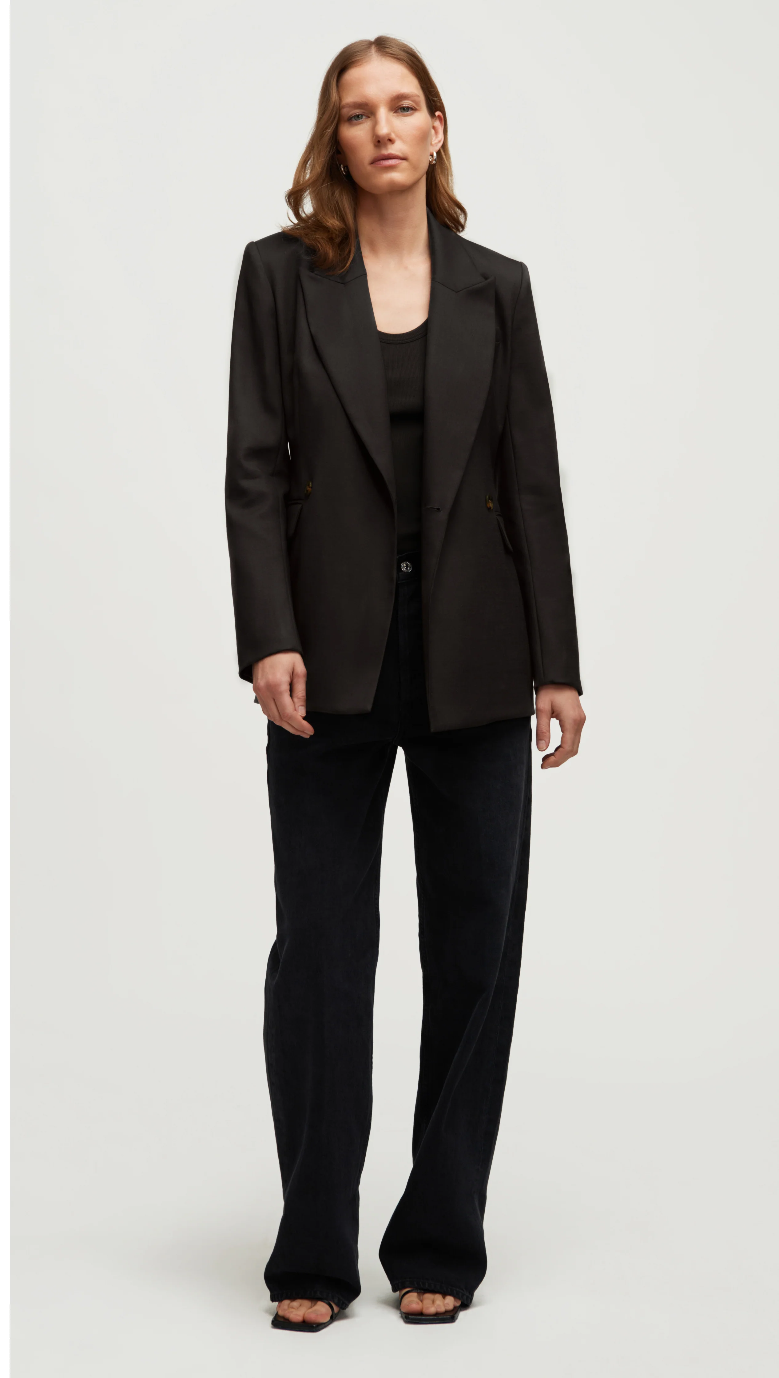 Cooper Blazer in Seasonless Wool | Smoke - Image 7