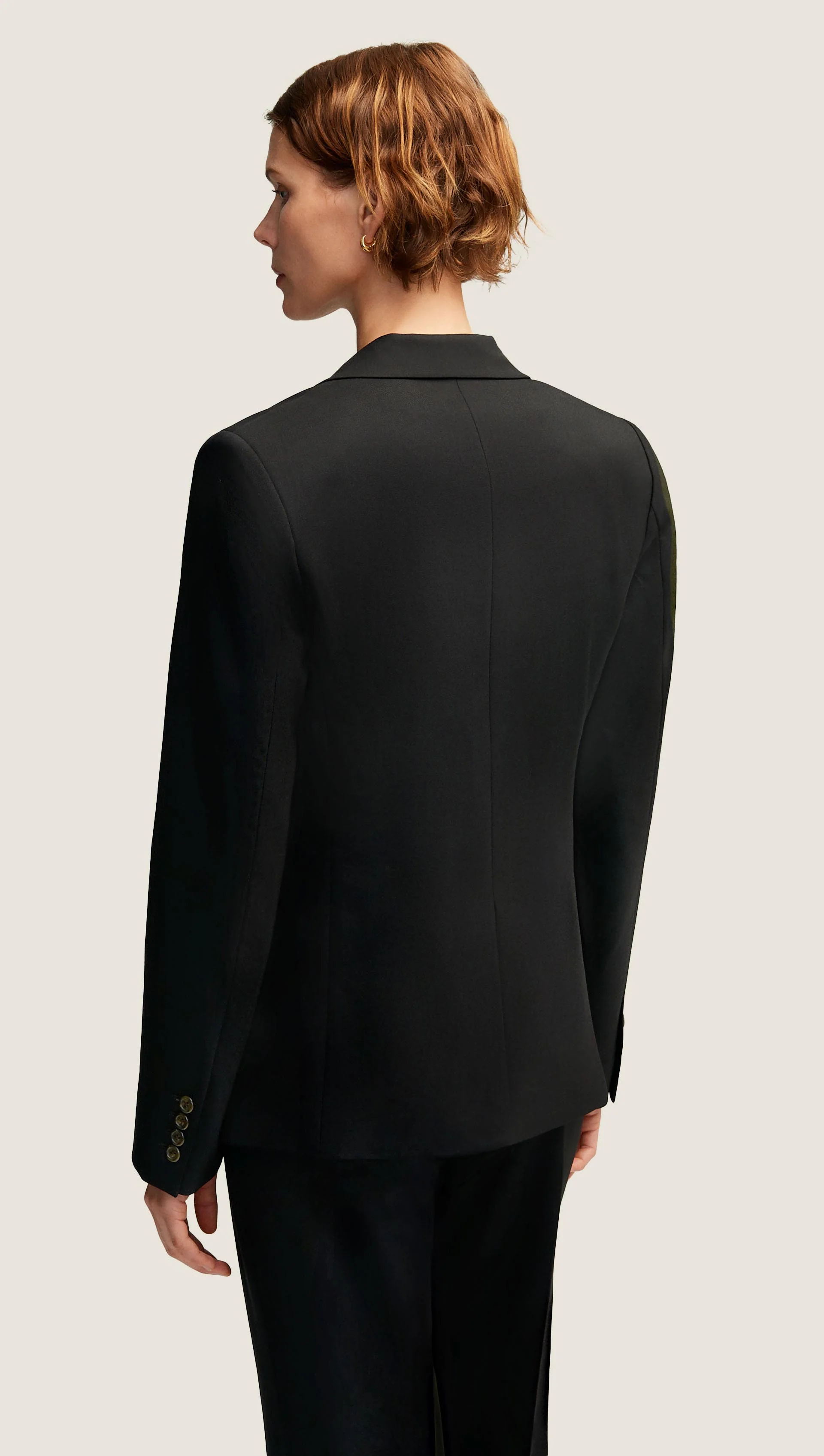 Copain Blazer in Seasonless Wool | Black - Image 4
