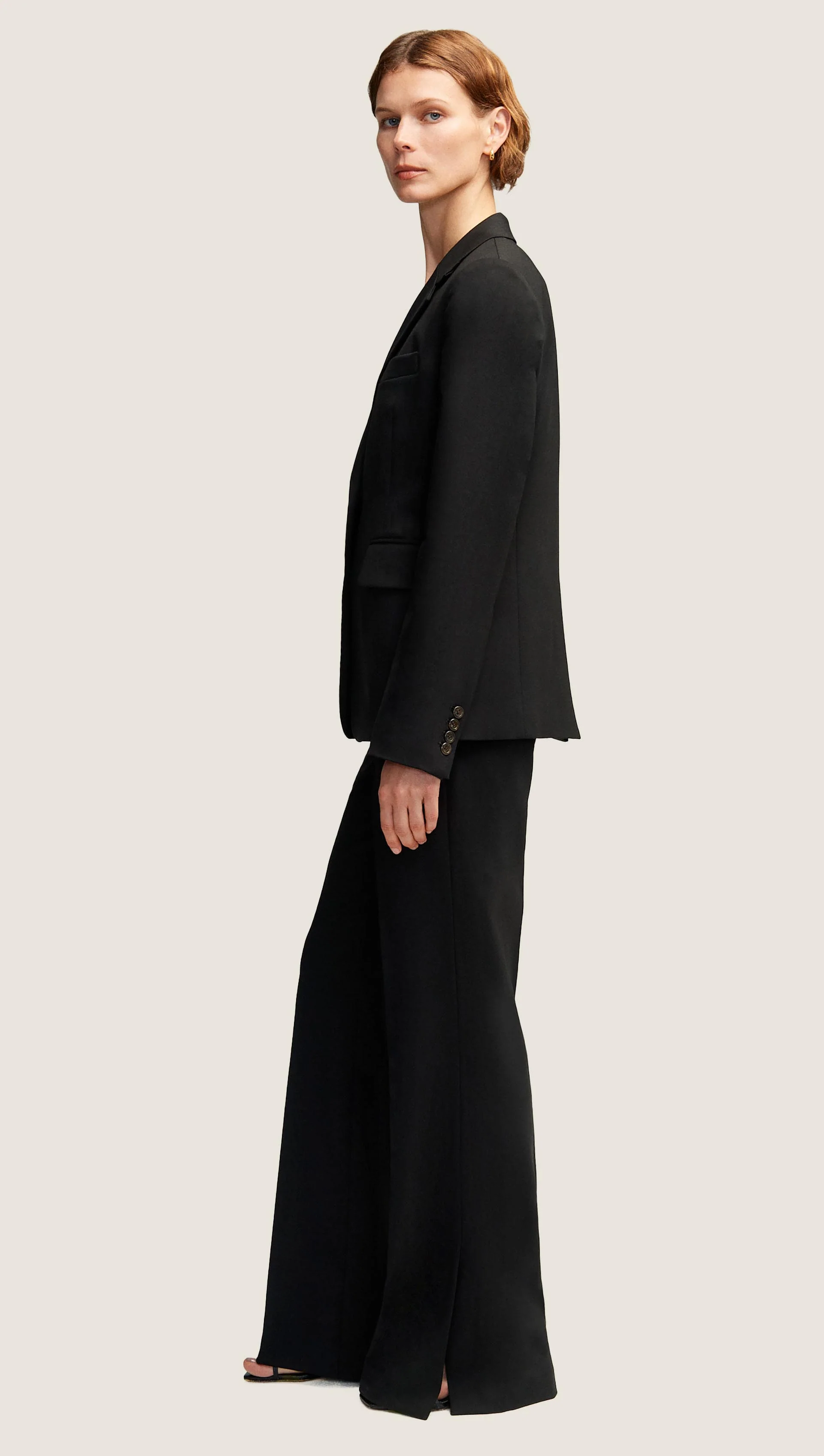 Copain Blazer in Seasonless Wool | Black - Image 7