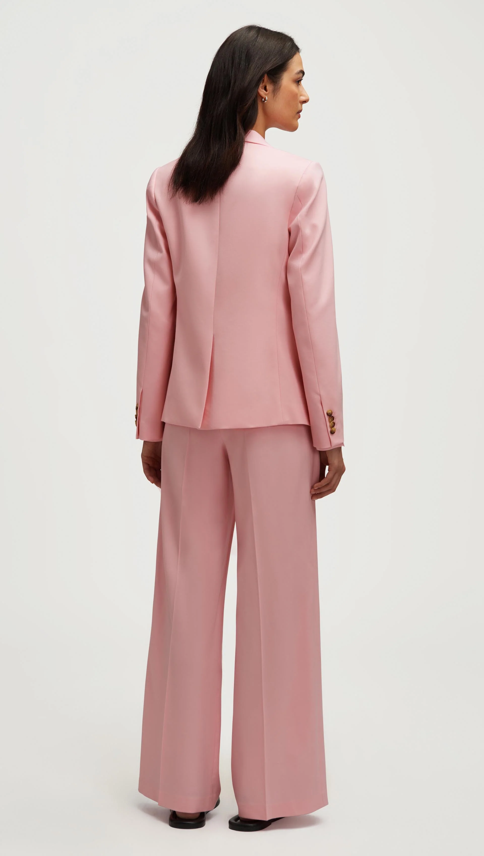 Copain Blazer in Seasonless Wool | Soft Pink - Image 7