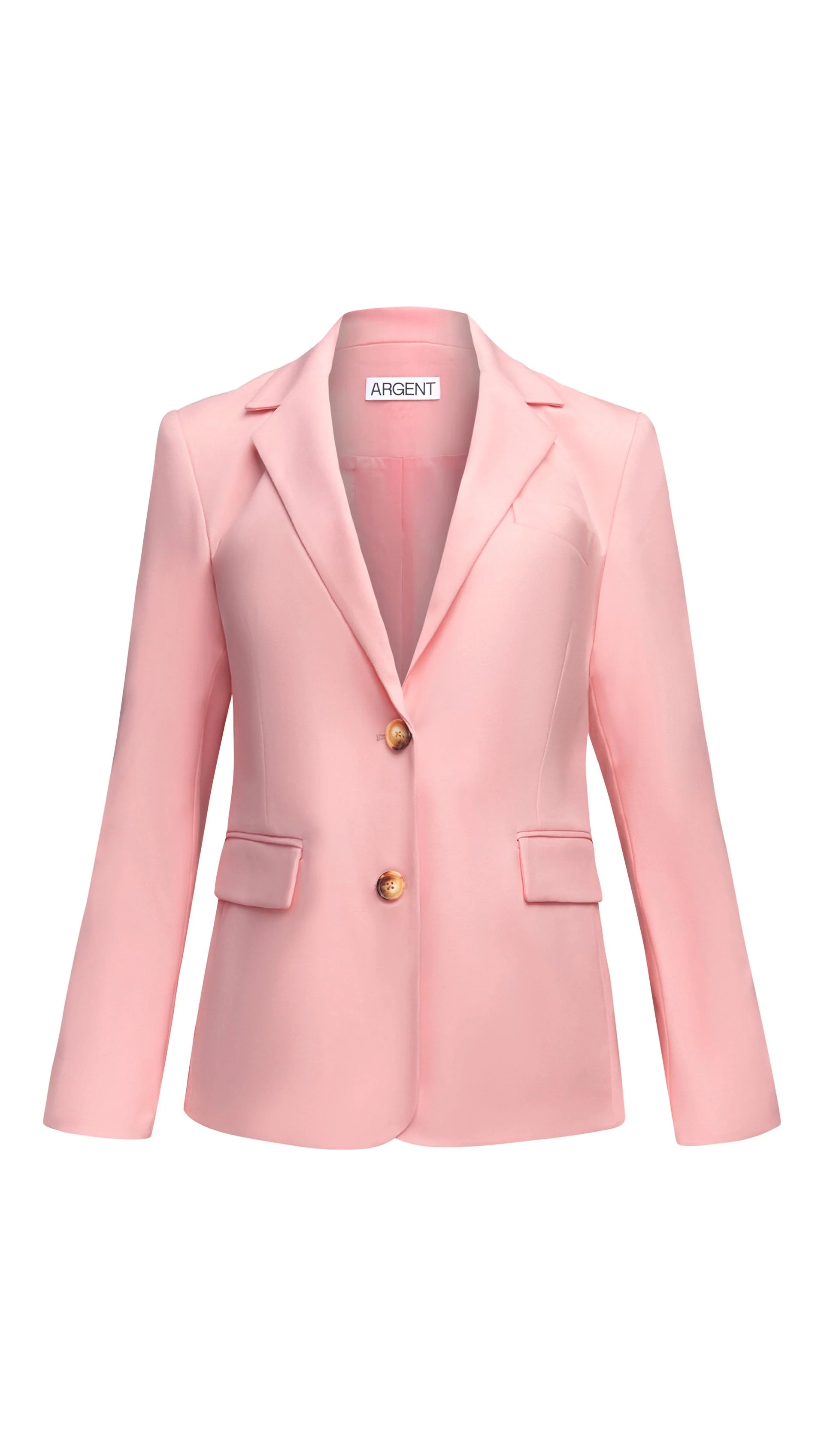 Copain Blazer in Seasonless Wool | Soft Pink - Image 9
