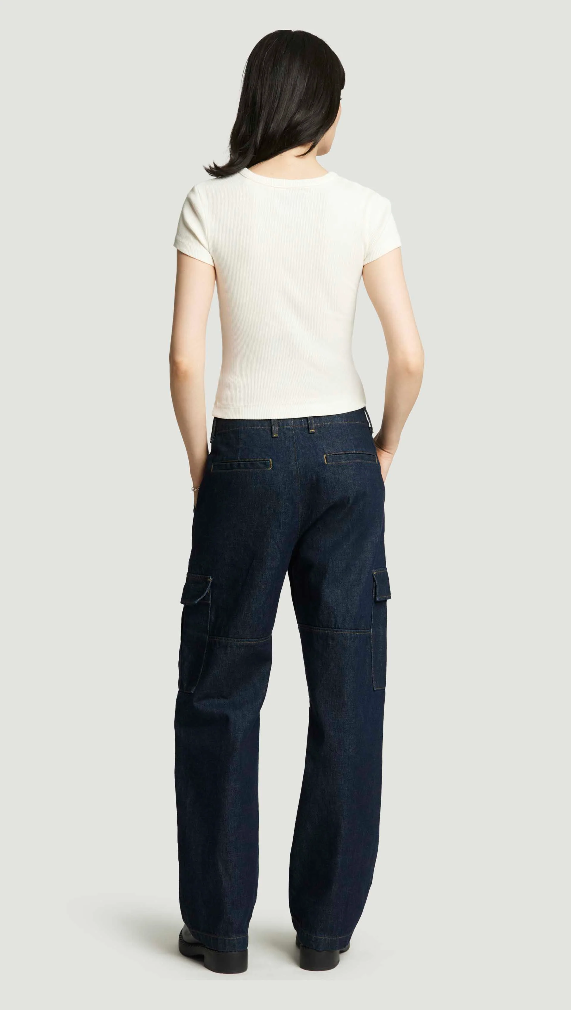 Eva Cargo Pant in Regenerative Cotton | Amherst - Image 4