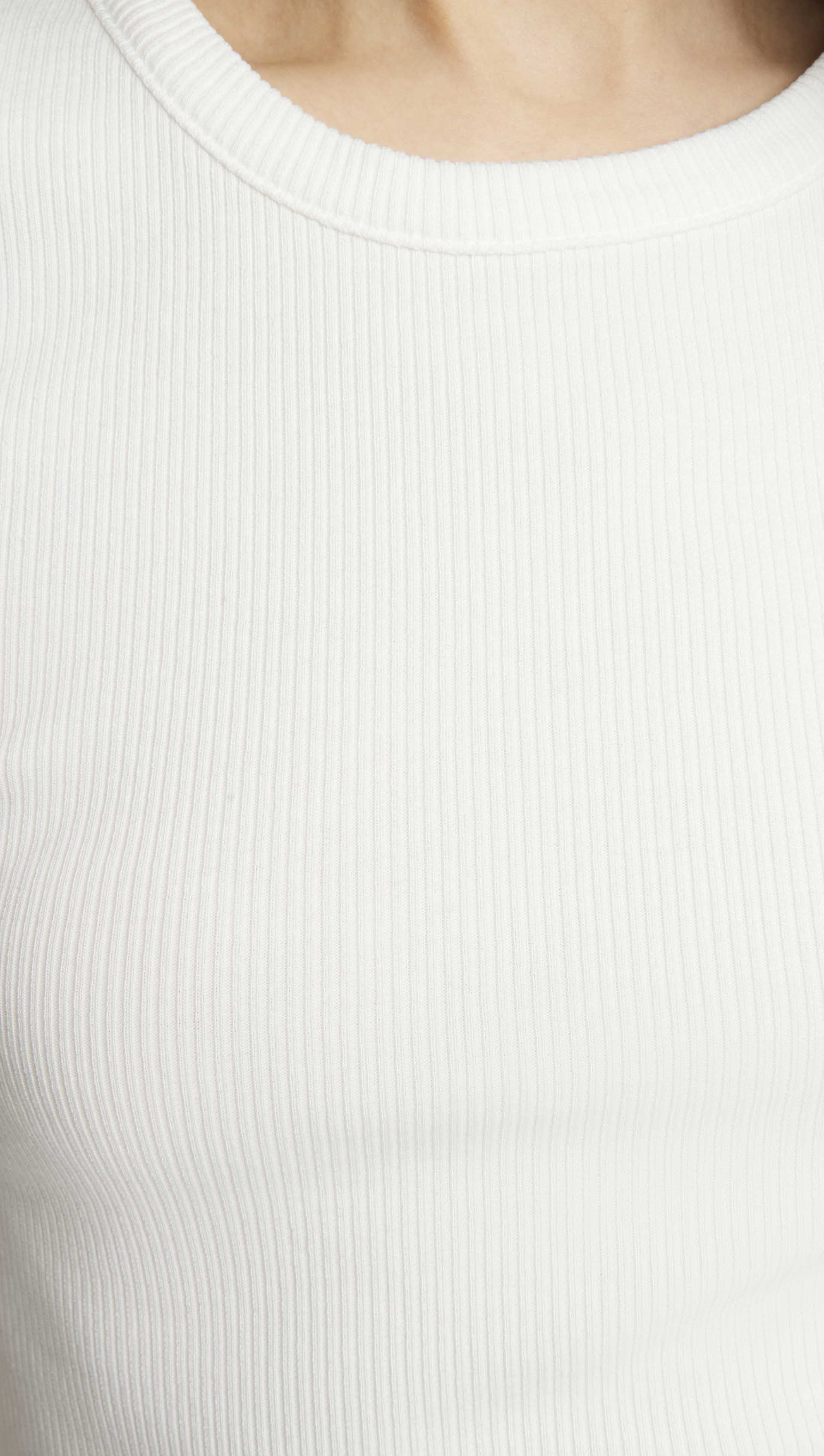 Nello Tee in Rib Knit | Pashmina - Image 6