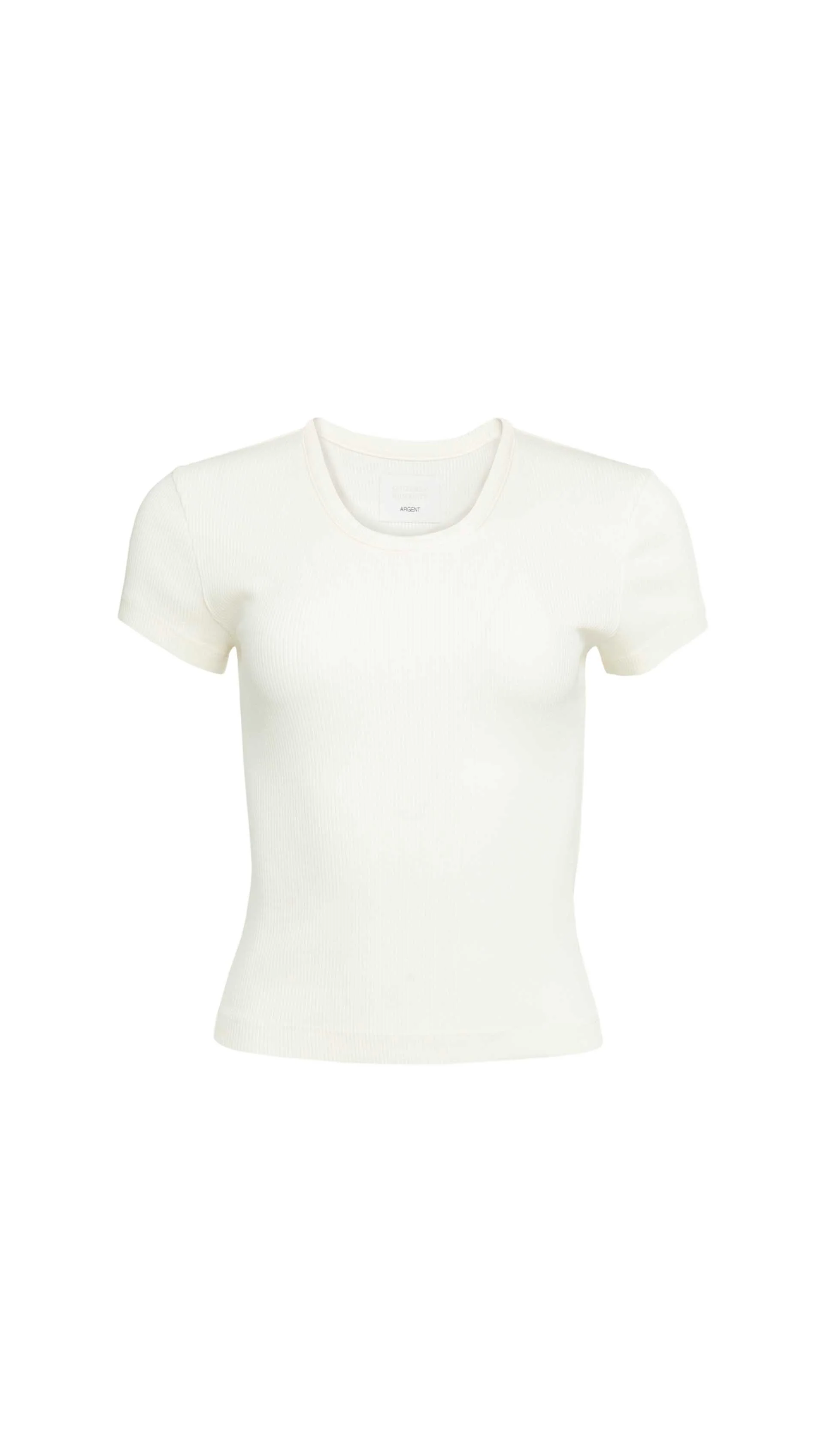 Nello Tee in Rib Knit | Pashmina - Image 7