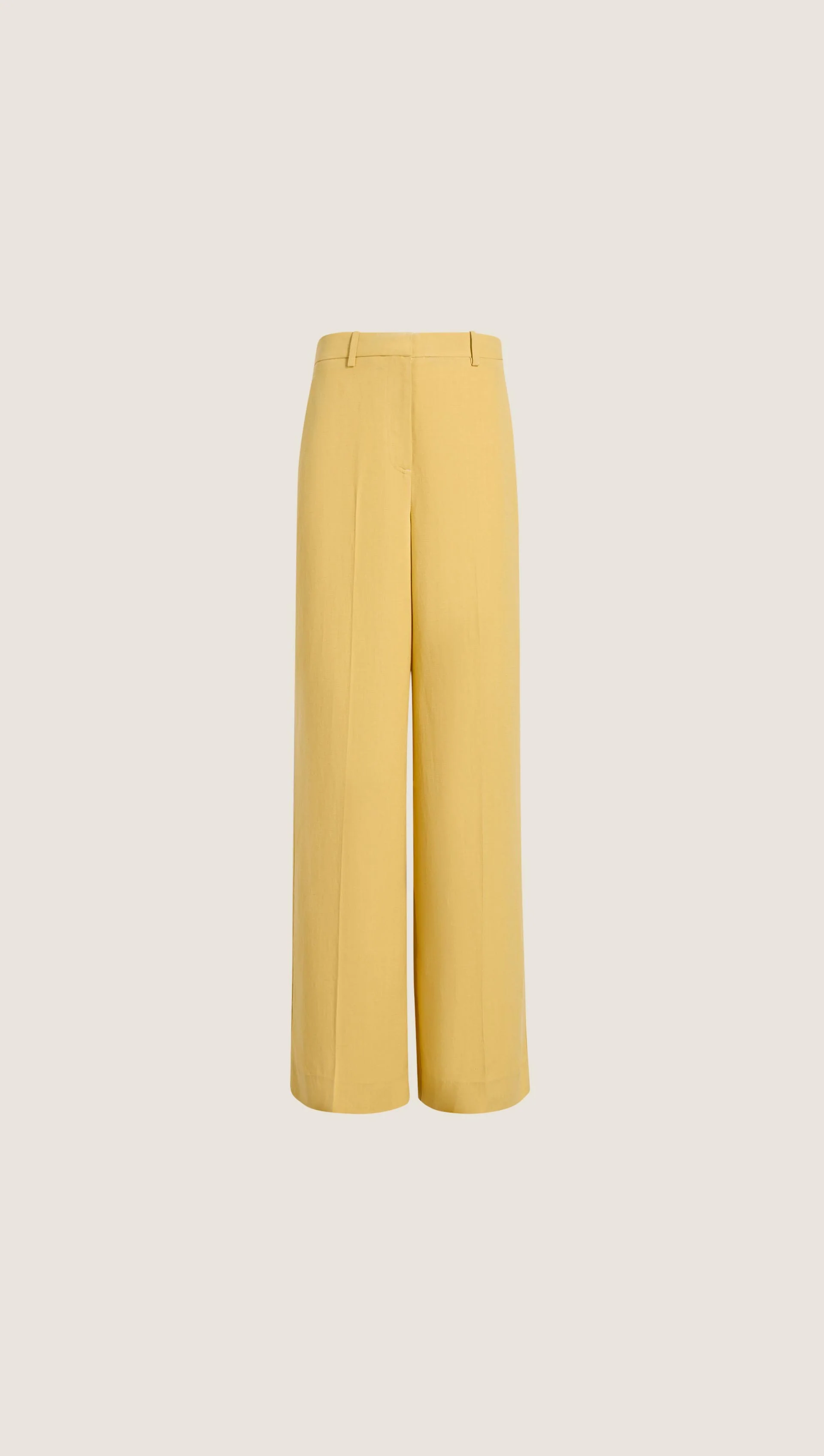 Park Trouser in Viscose Linen | Sunflower - Image 7