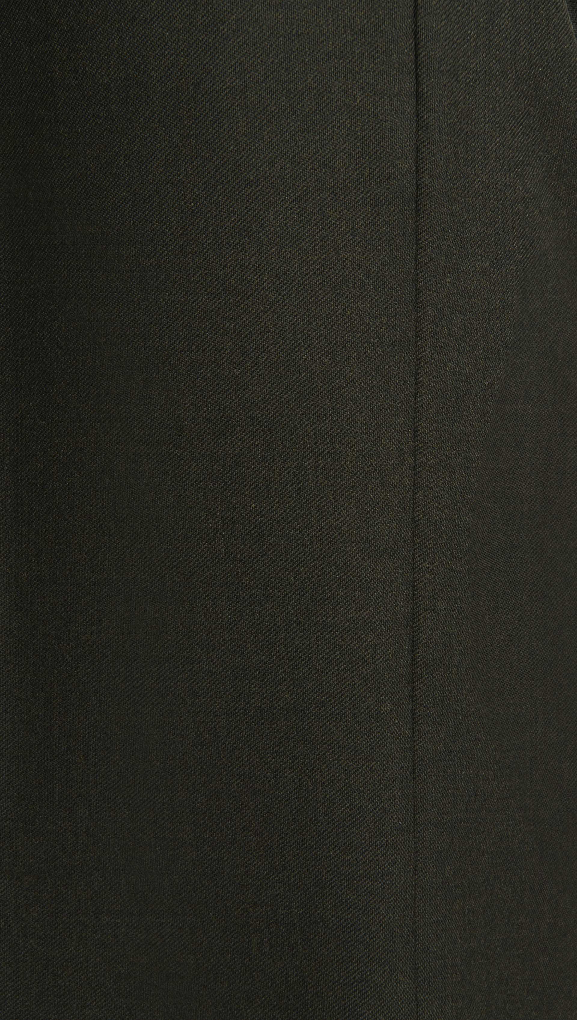 Single Pleat Trouser in Bellagio Wool | Hunter - Image 7