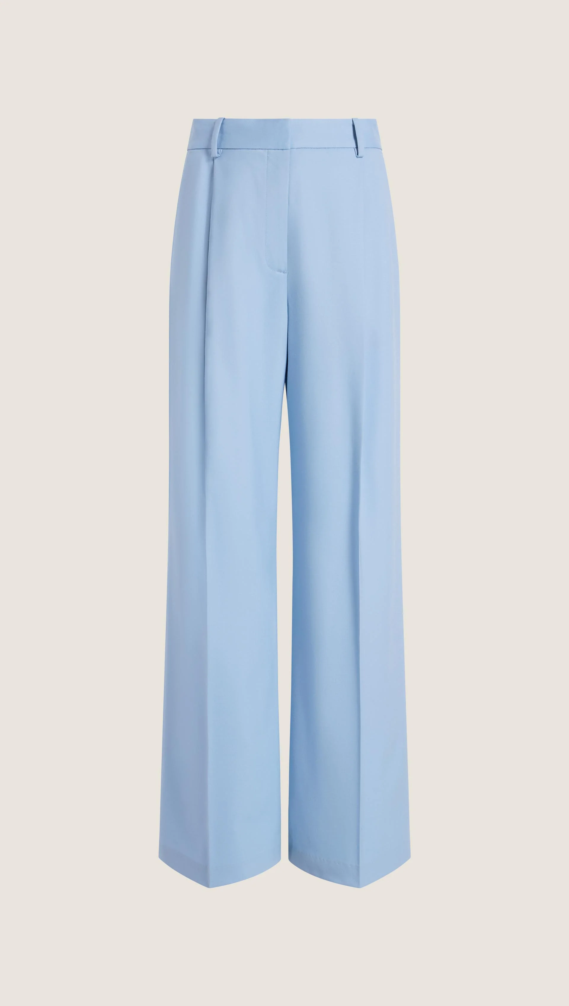 Single Pleat Trouser in Seasonless Wool | Maya Blue - Image 7