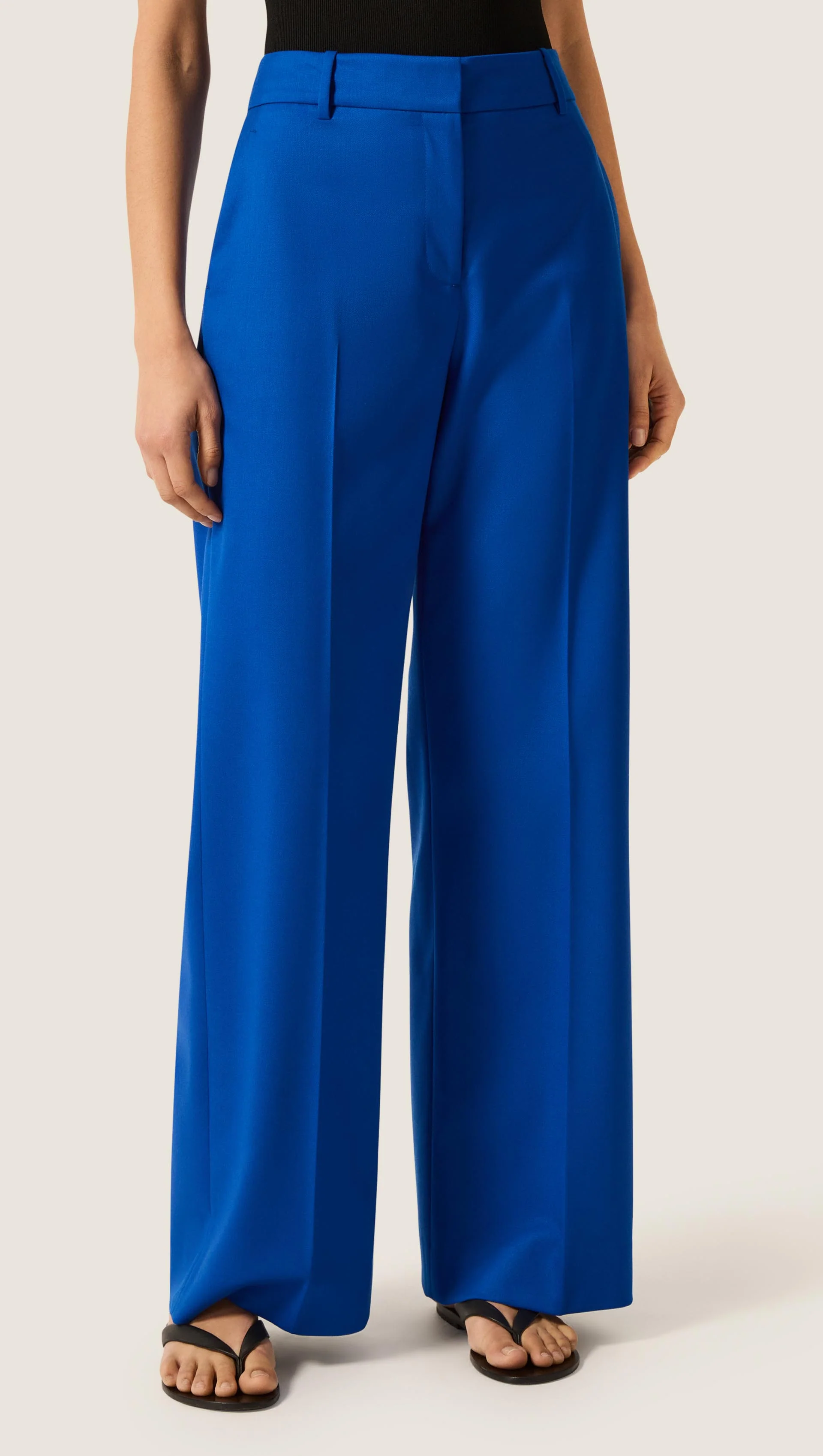 Soho Trouser in Seasonless Wool | Azure - Image 4