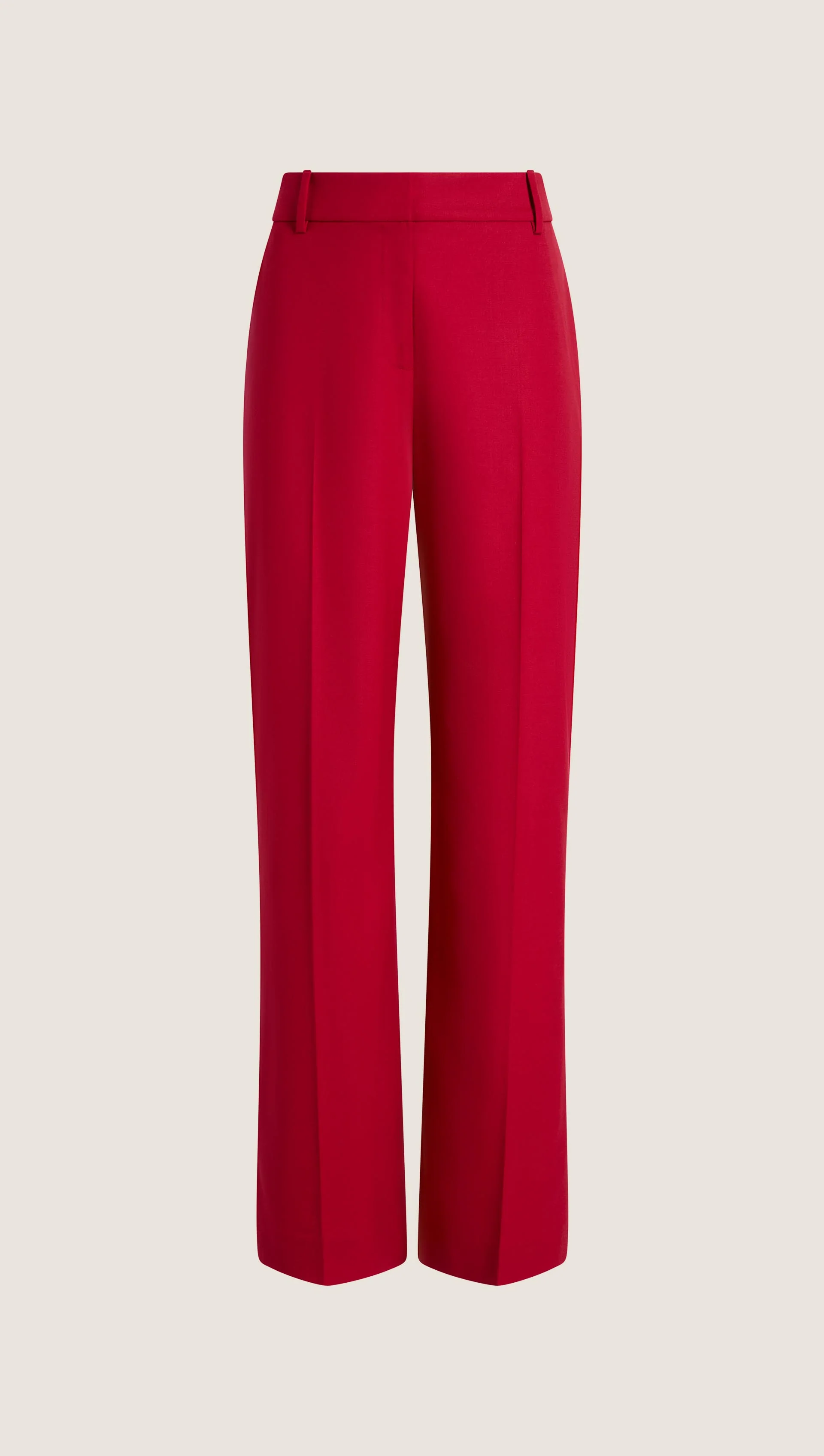 Soho Trouser in Seasonless Wool | Bordeaux - Image 8