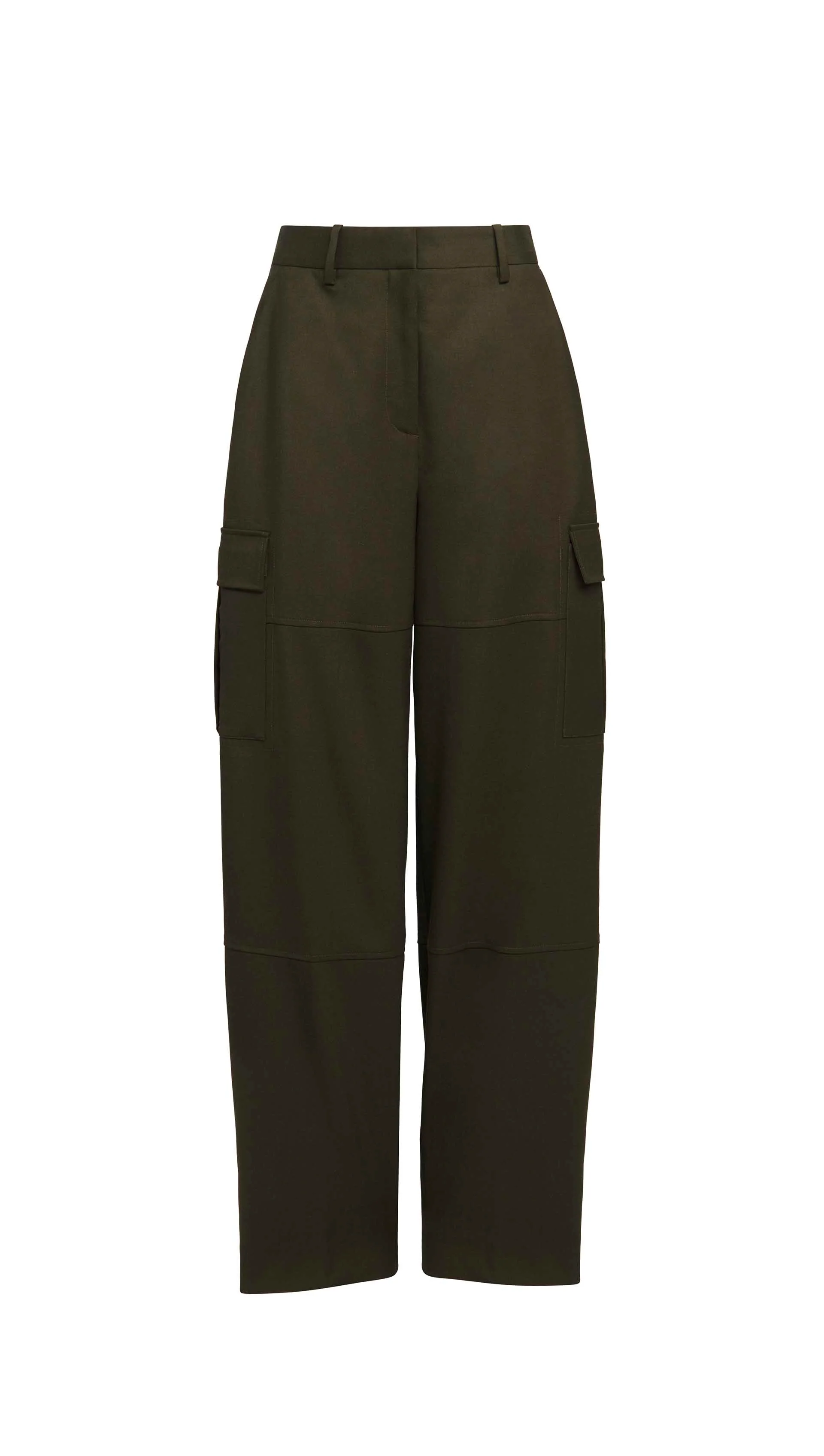 Tailored Cargo Pants in Seasonless Wool | Tobacco - Image 8