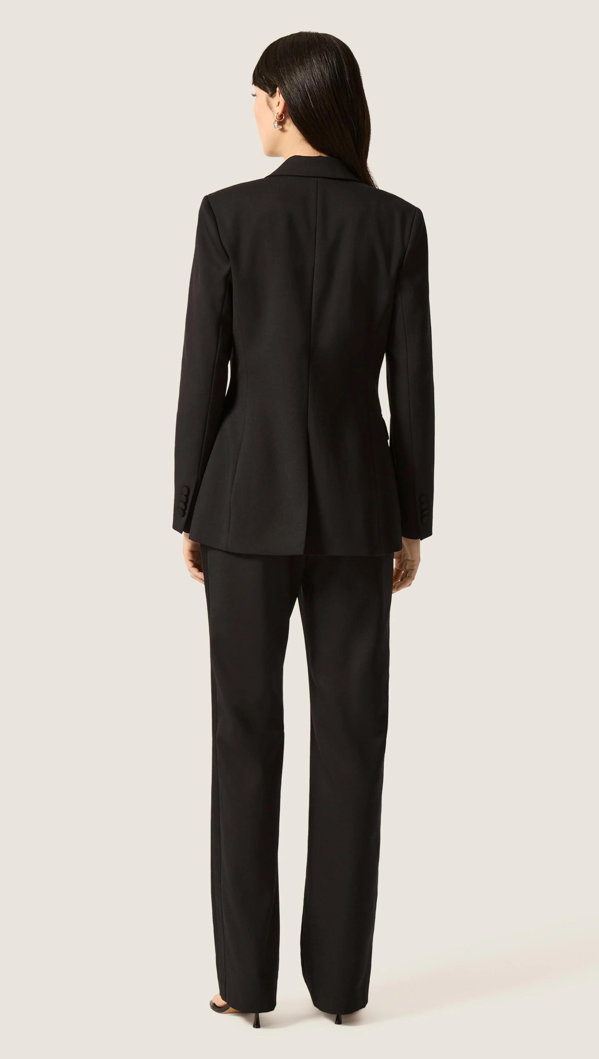 Tuxedo Blazer in Seasonless Wool | Black - Image 6