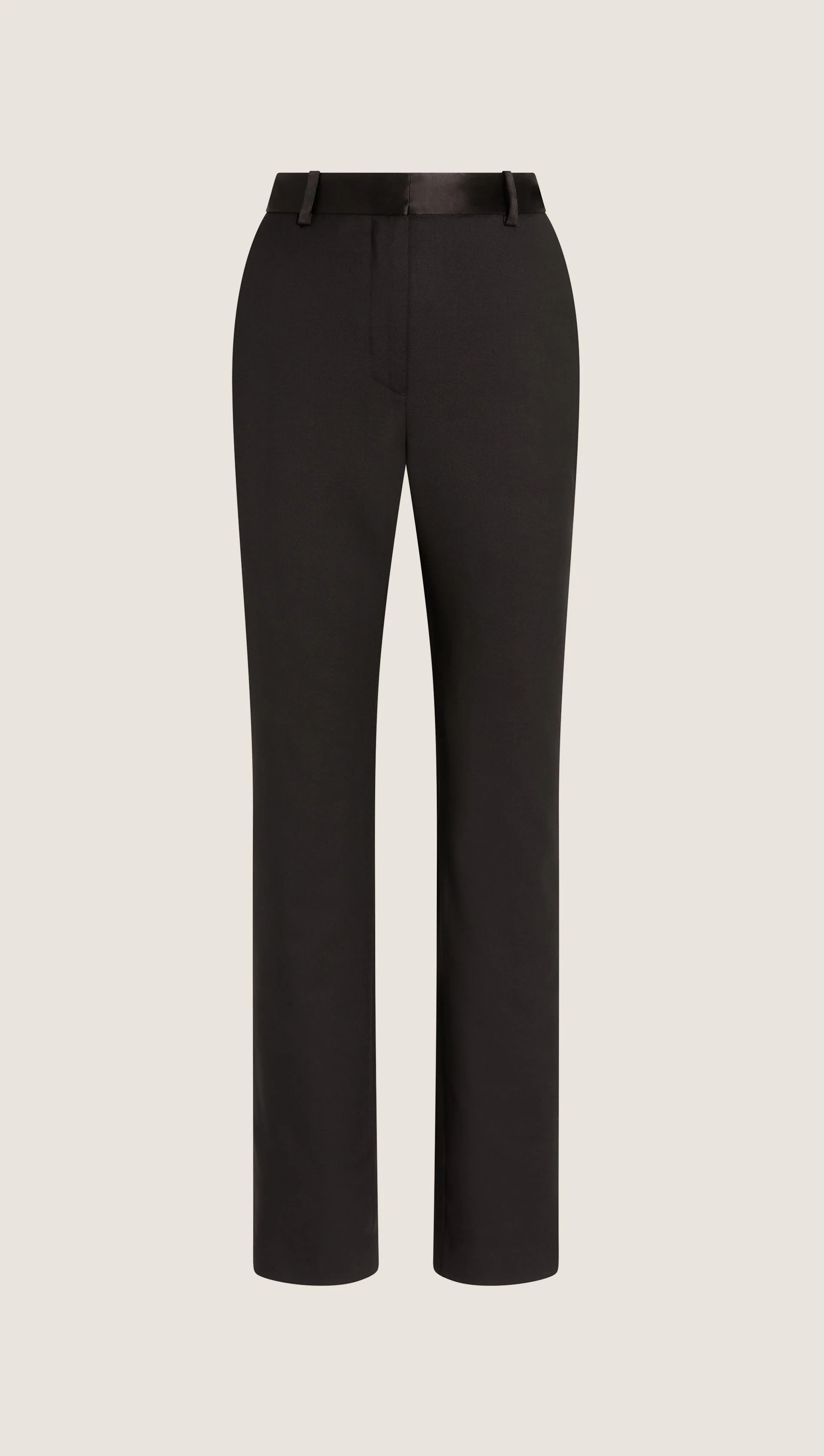 Tuxedo Trouser in Seasonless Wool | Black - Image 12