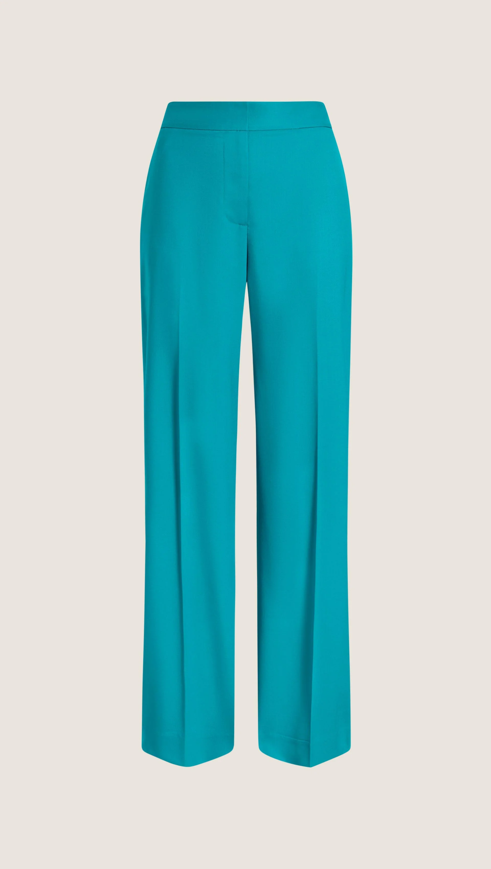 Wide Leg Trouser in Seasonless Wool | Mar - Image 7