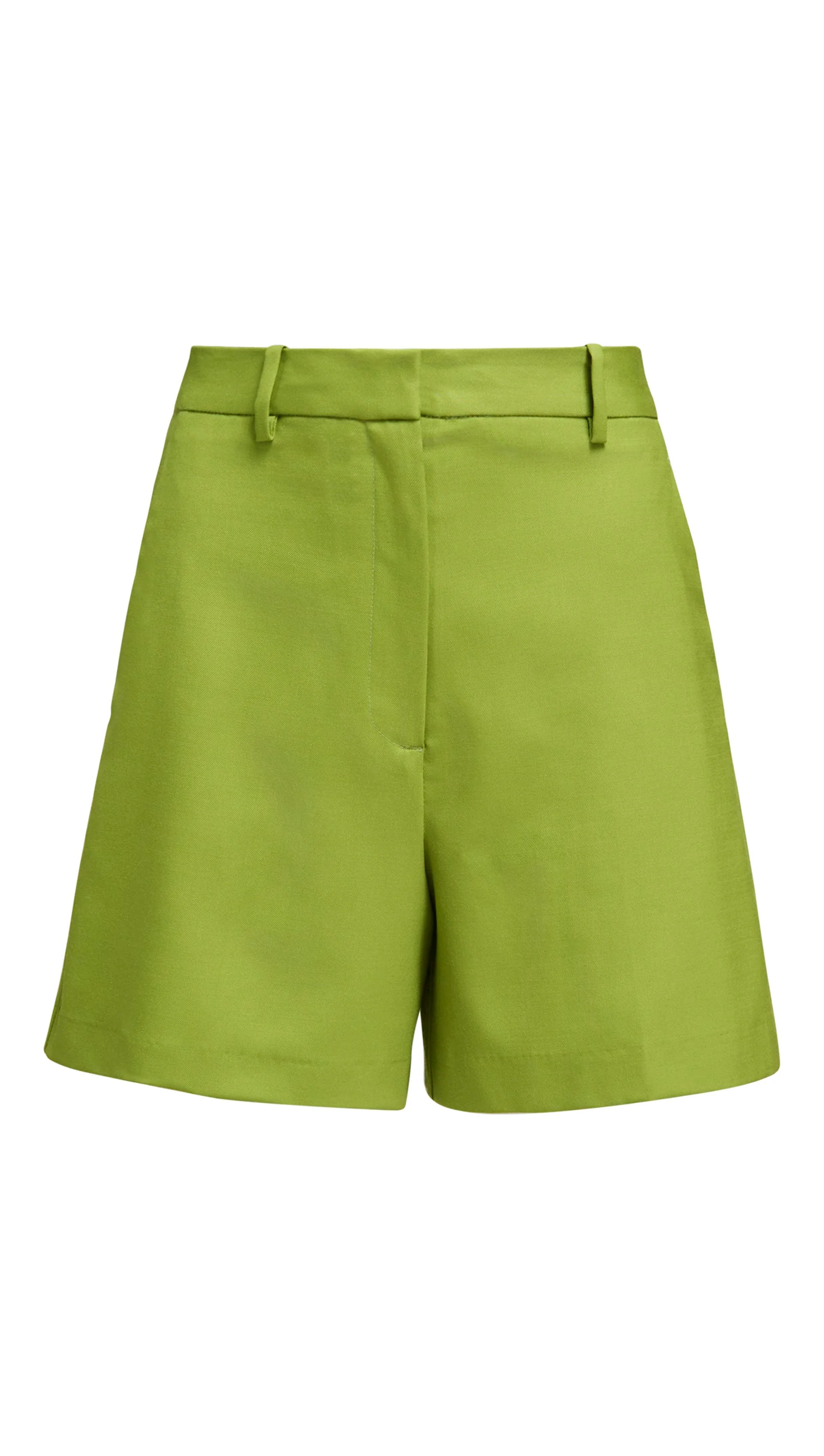 Wooster Short in Seasonless Wool | Grass - Image 7
